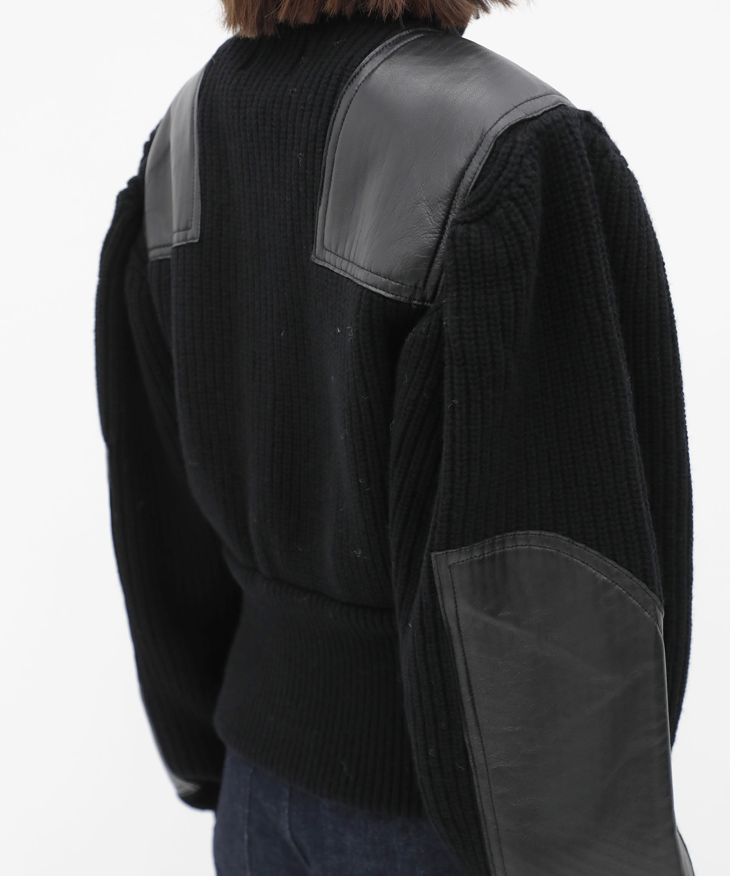 Balloon-Sleeve Driver Knit KEISUKEYOSHIDA