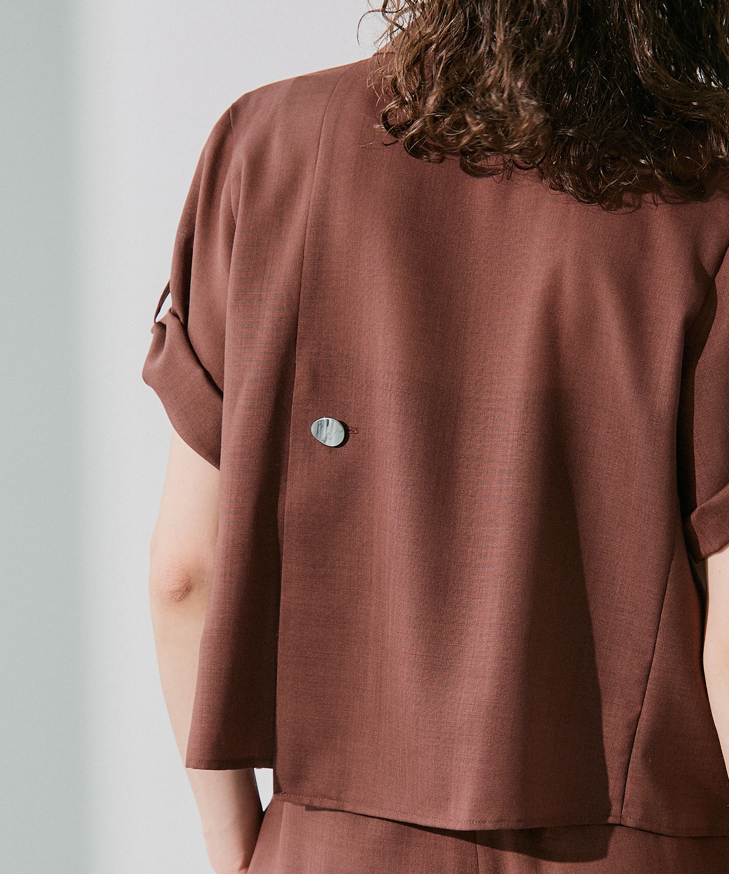 Open Collar Combi Shirts RITAN