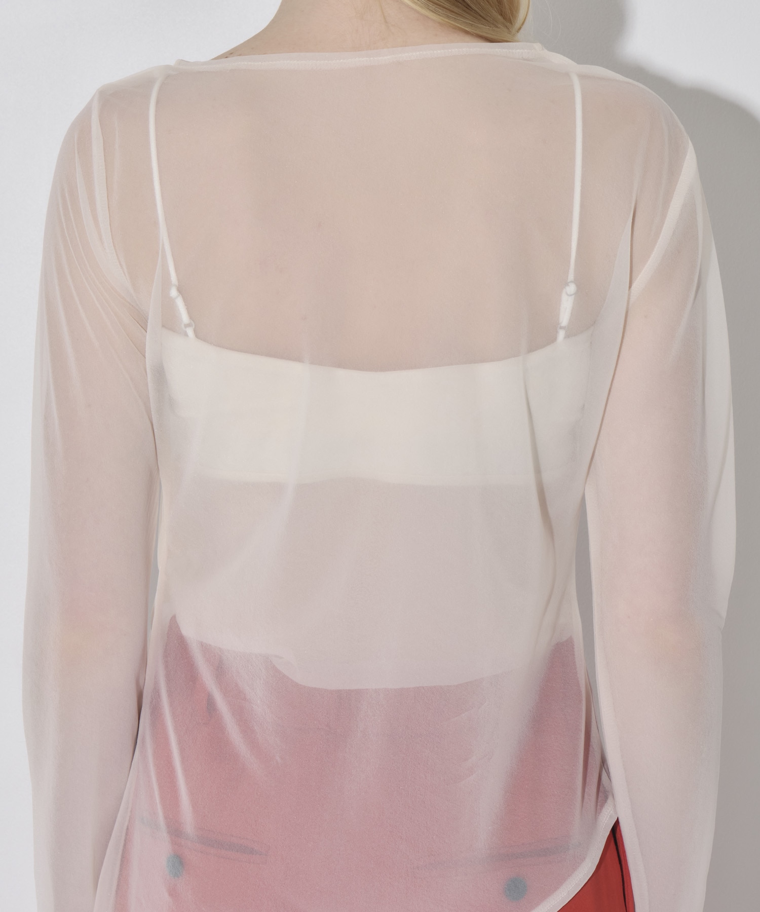 Tack Layered SheerT-Shirt RITAN