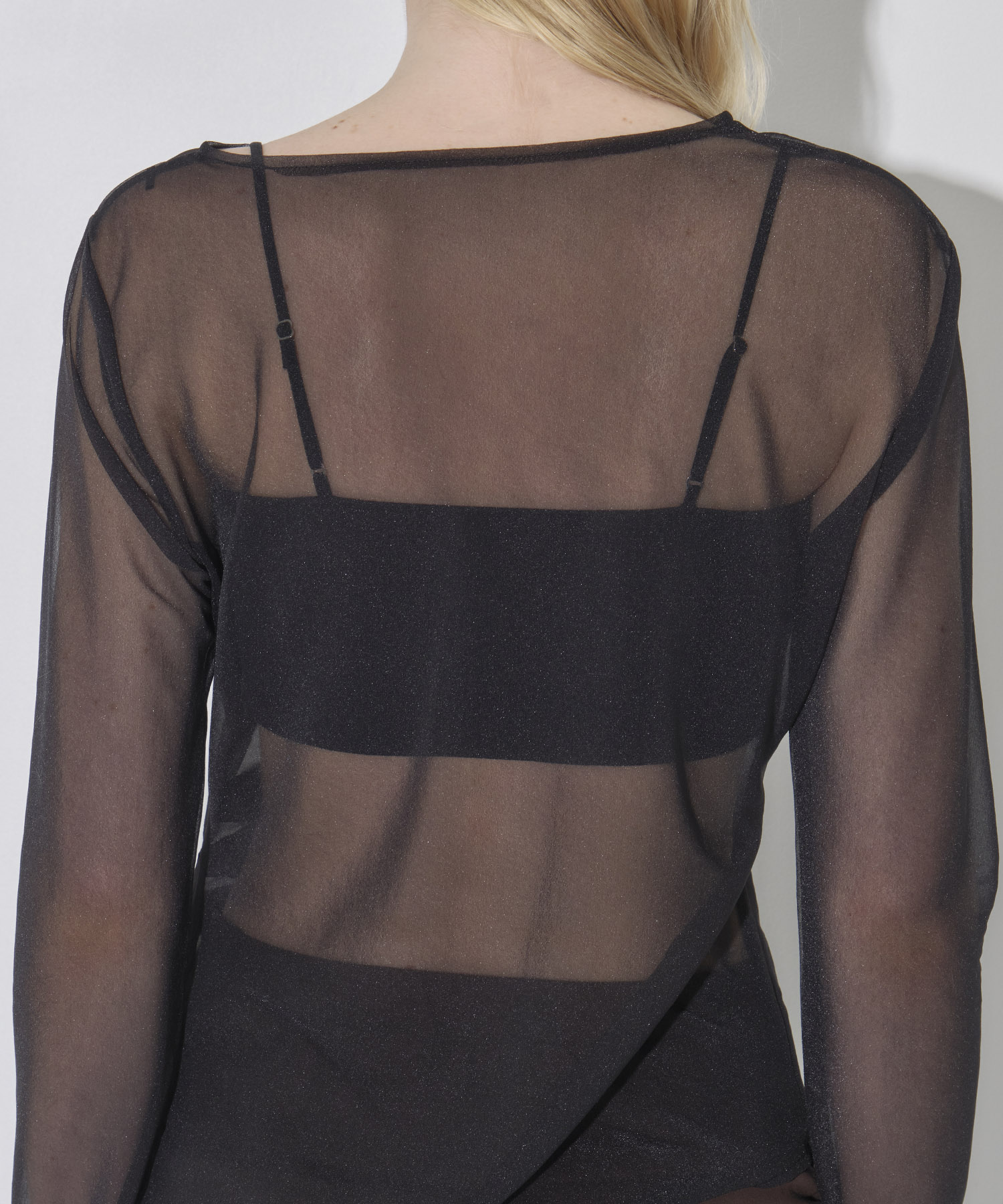 Tack Layered SheerT-Shirt RITAN