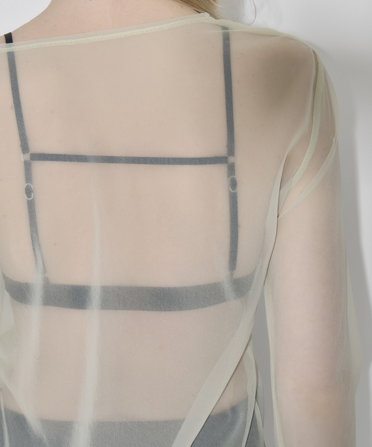 Tack Layered SheerT-Shirt RITAN