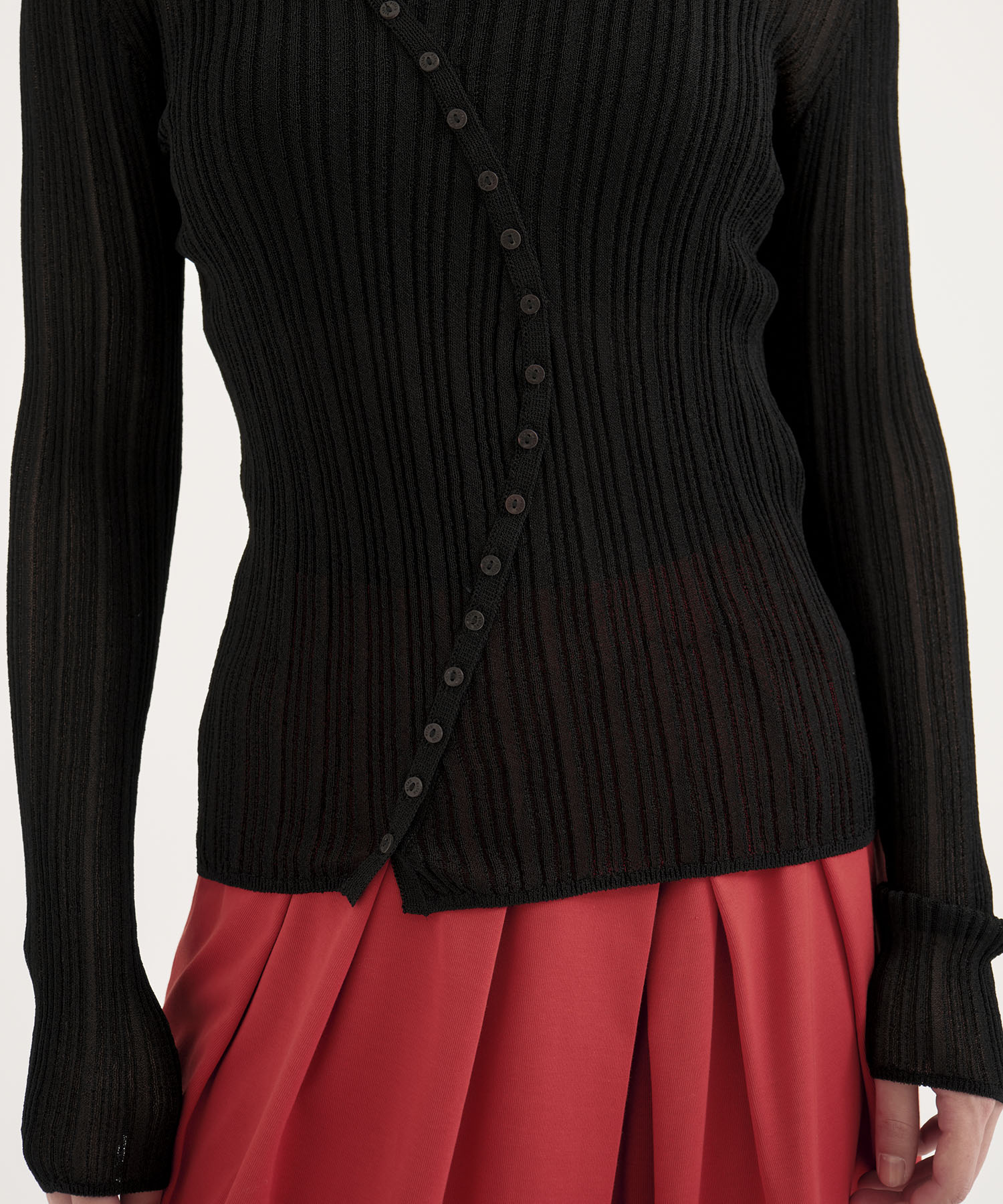 Sheer Rib Knit RITAN