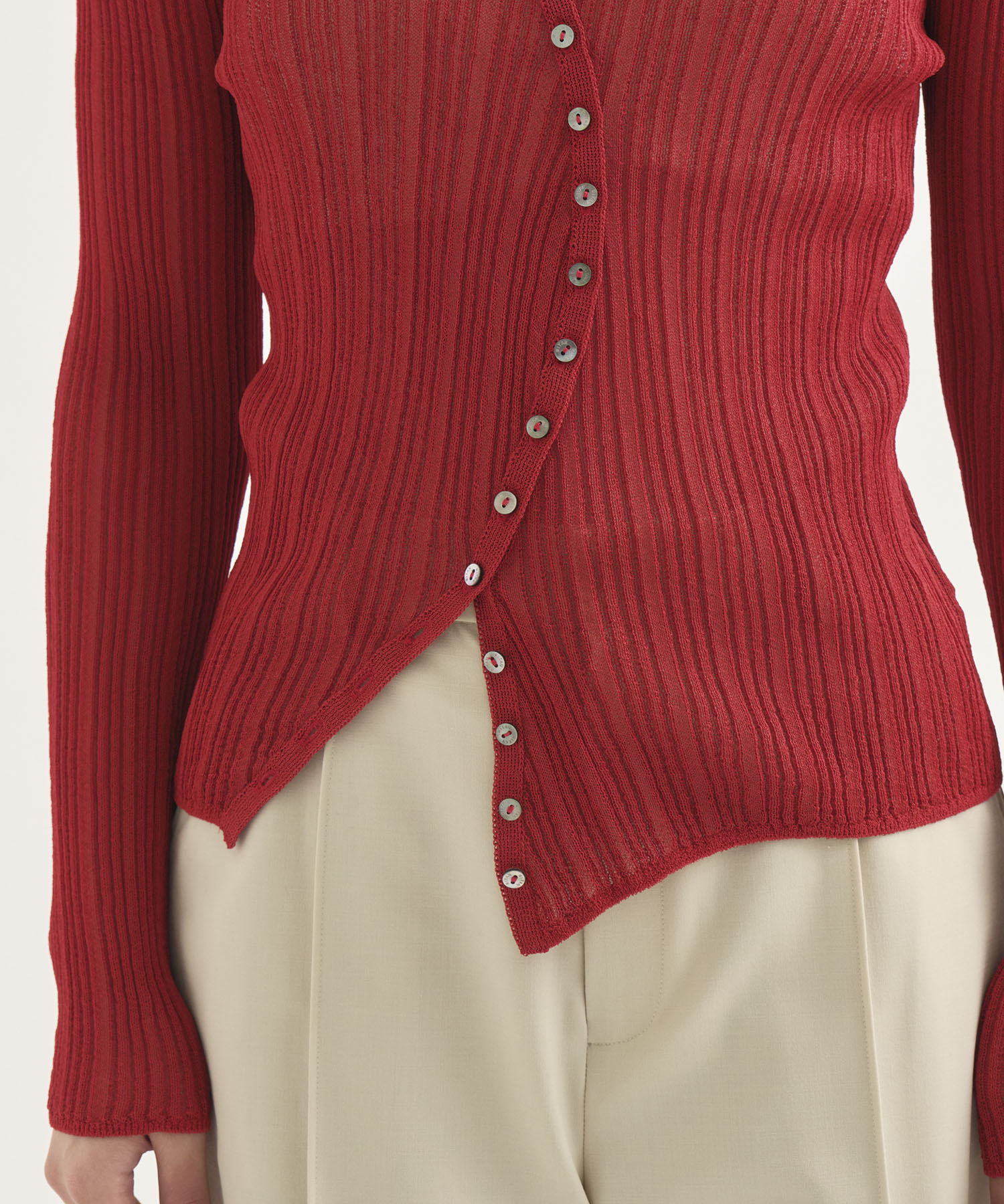 Sheer Rib Knit RITAN