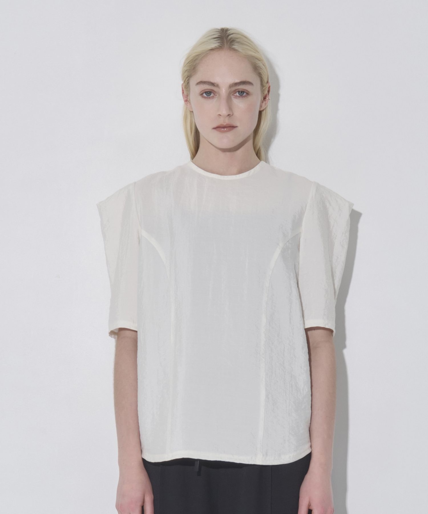 2Way Silk Half Blouse RITAN