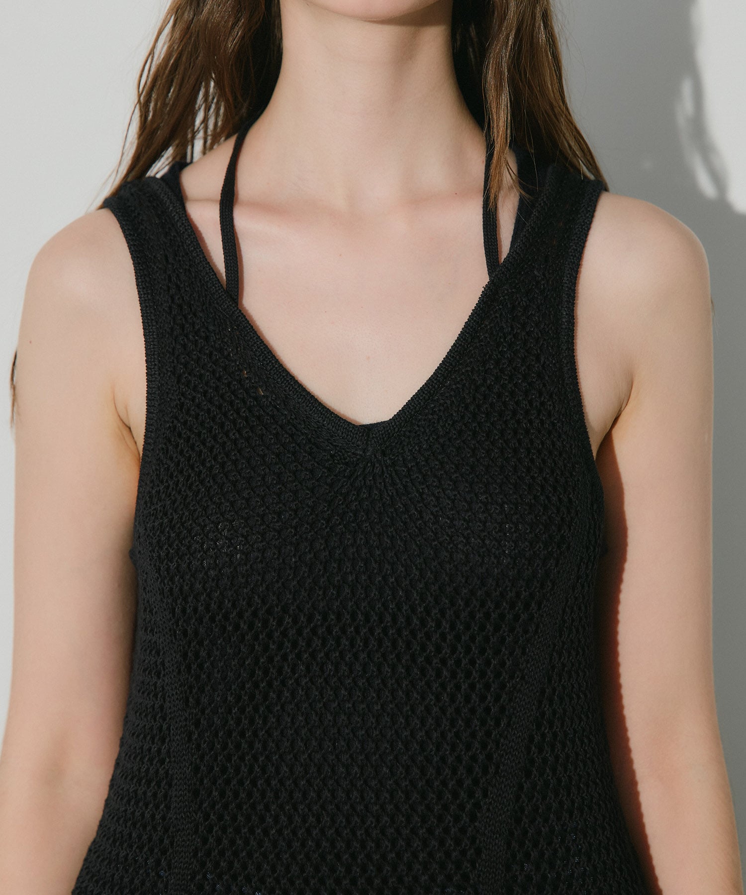 Mesh Knit Onepiece RITAN
