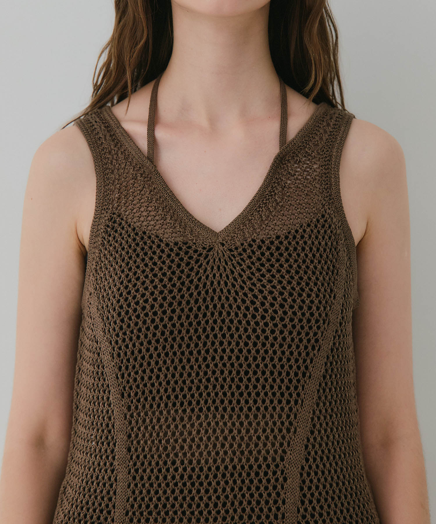 Mesh Knit Onepiece RITAN