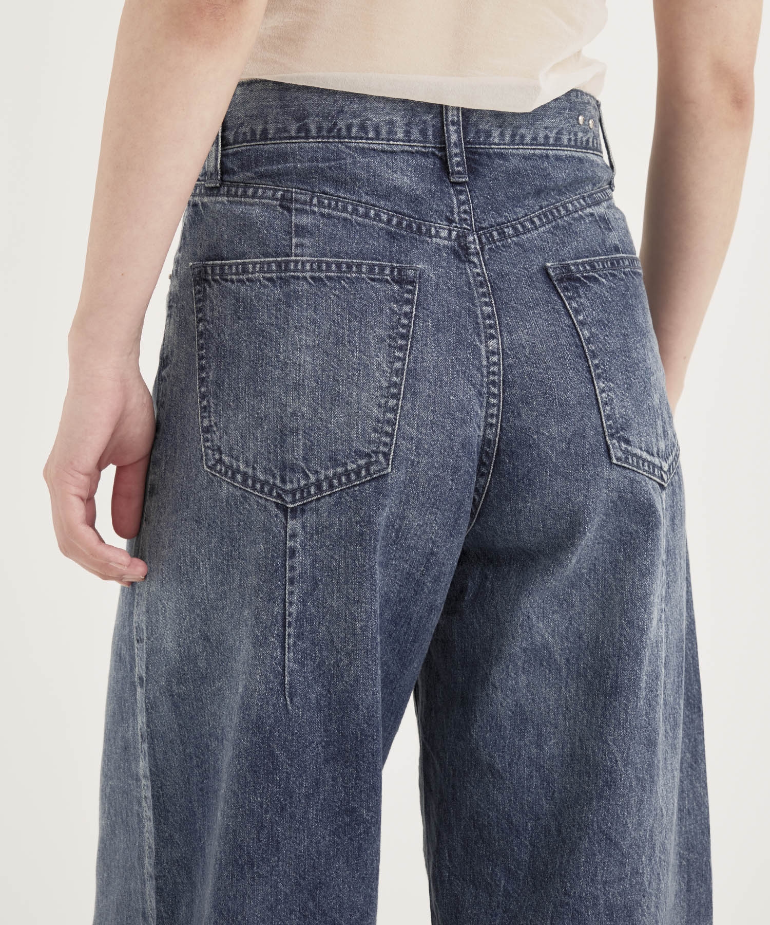Tencel Curve Denim Pants RITAN