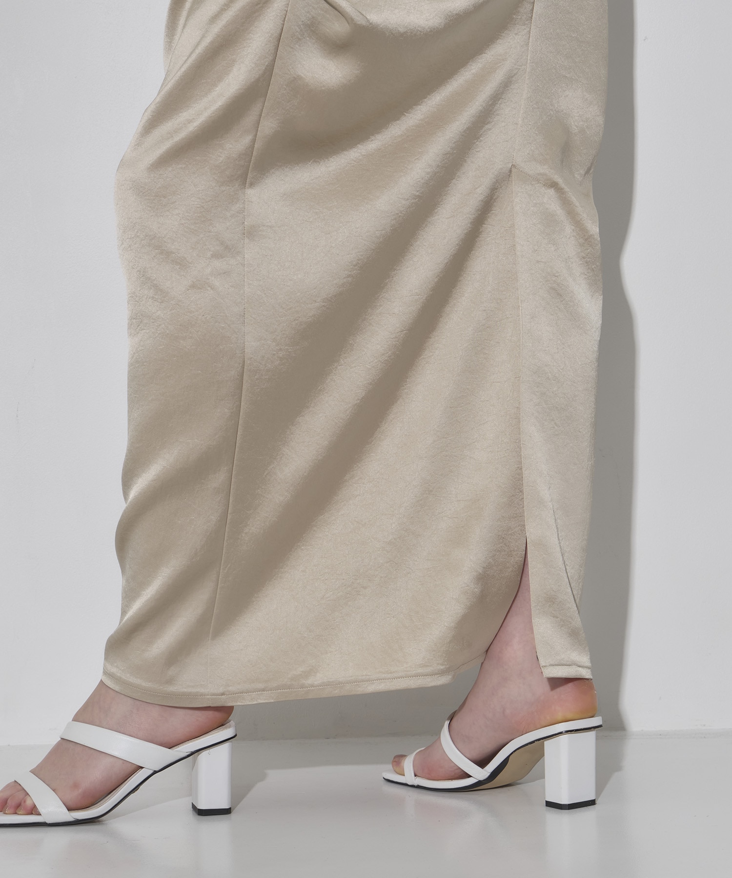 Satin Tack Skirt RITAN