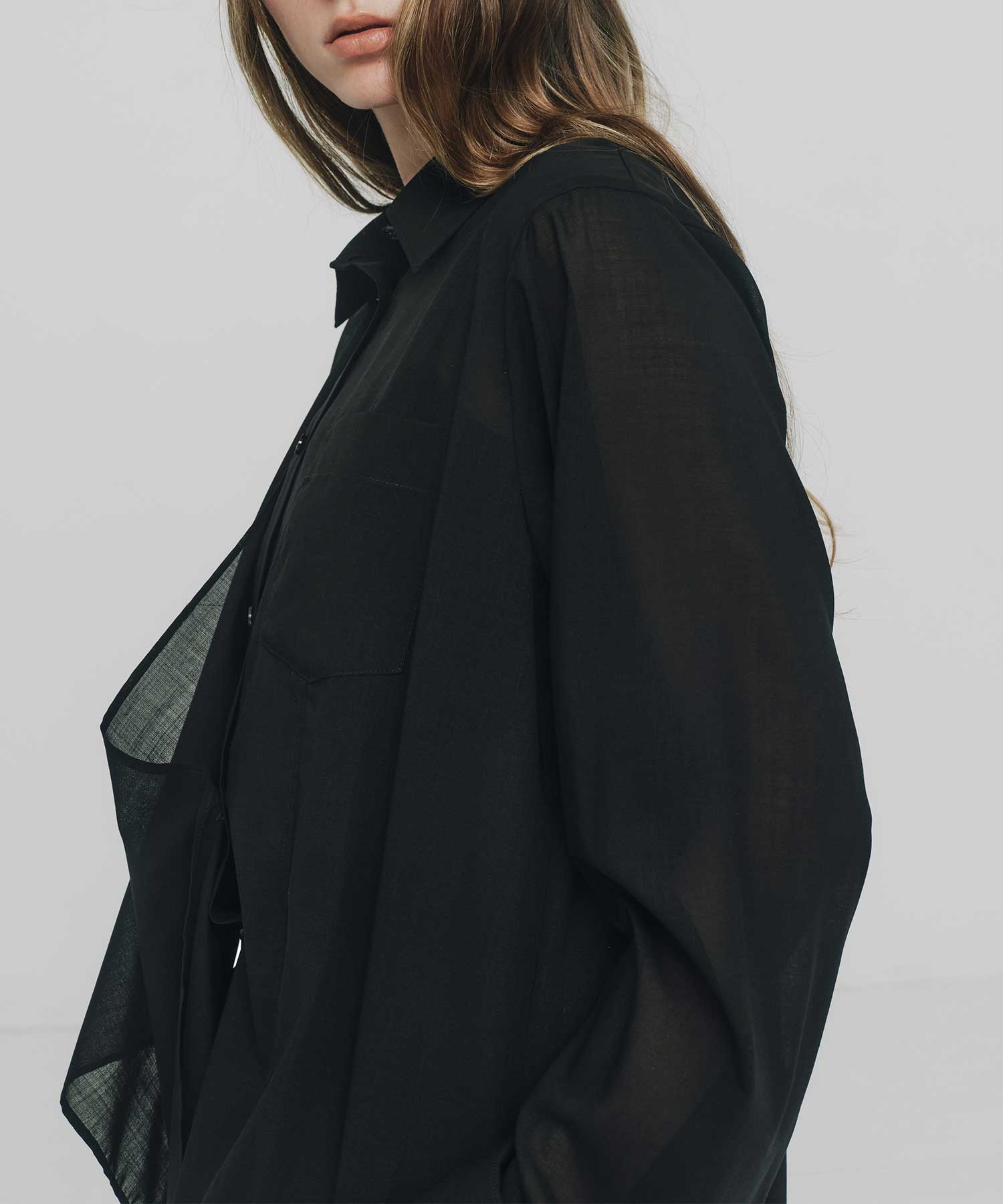 Asym Cape  Shirts RITAN