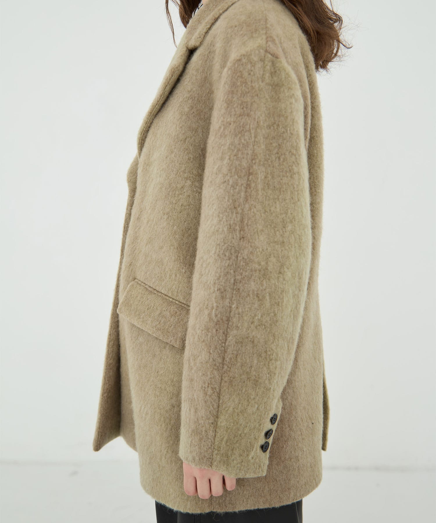 Gradation Shggy  Coat RITAN