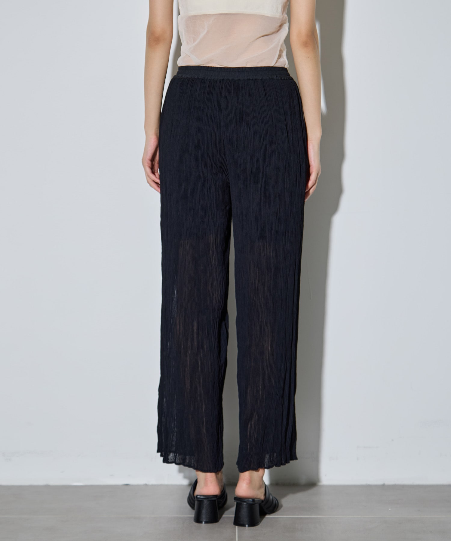 Airy Micro Pleats Pants RITAN