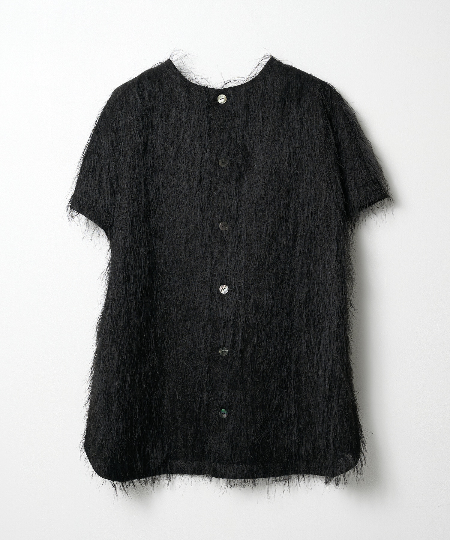 Shaggy Jacquard  T-Blouse RITAN