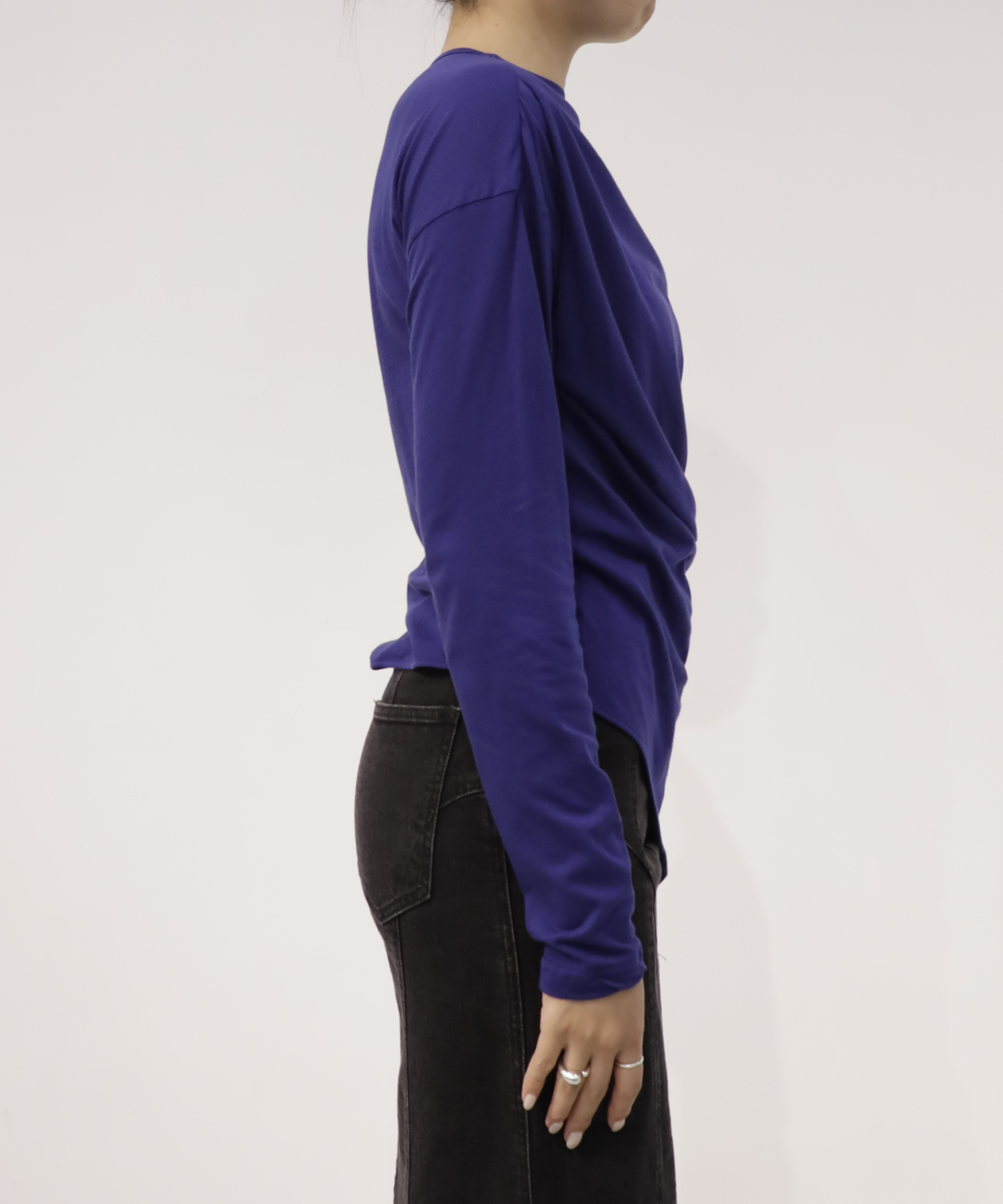 Cotton Cashmere Long Tee RITAN