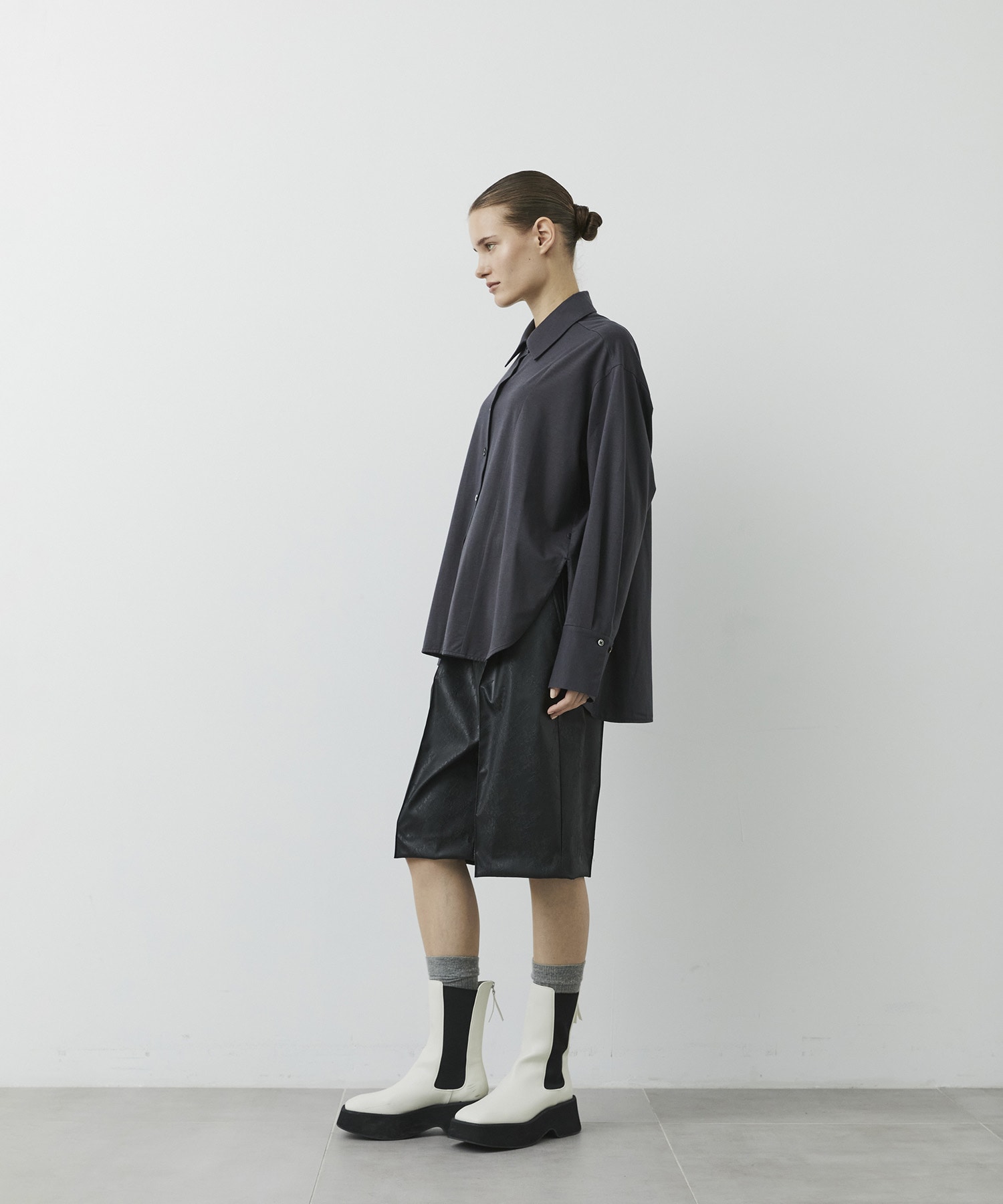 KANEMASA Silk Shirt CITY TOKYO