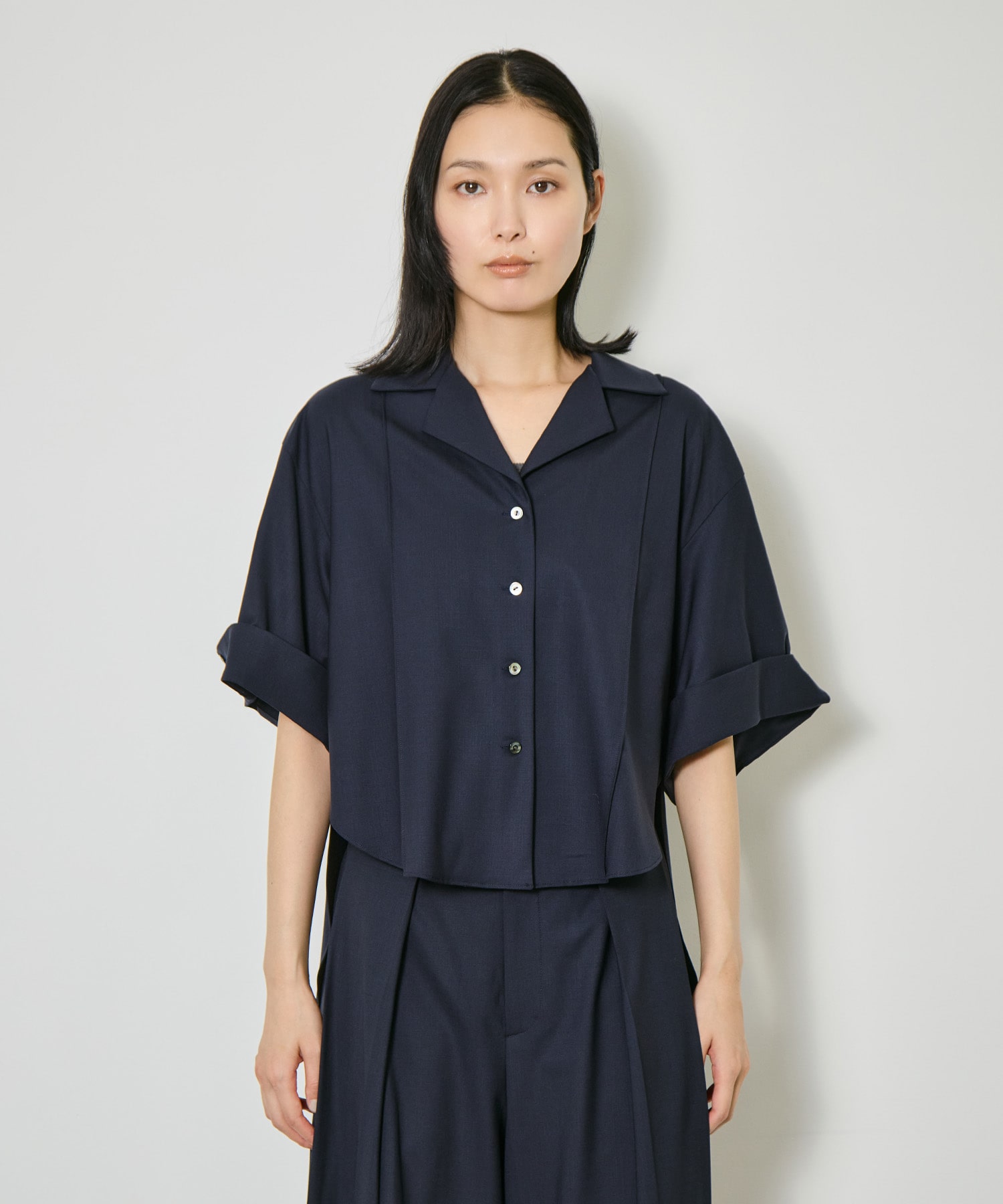 Super120 Tropical Shirt CITY TOKYO