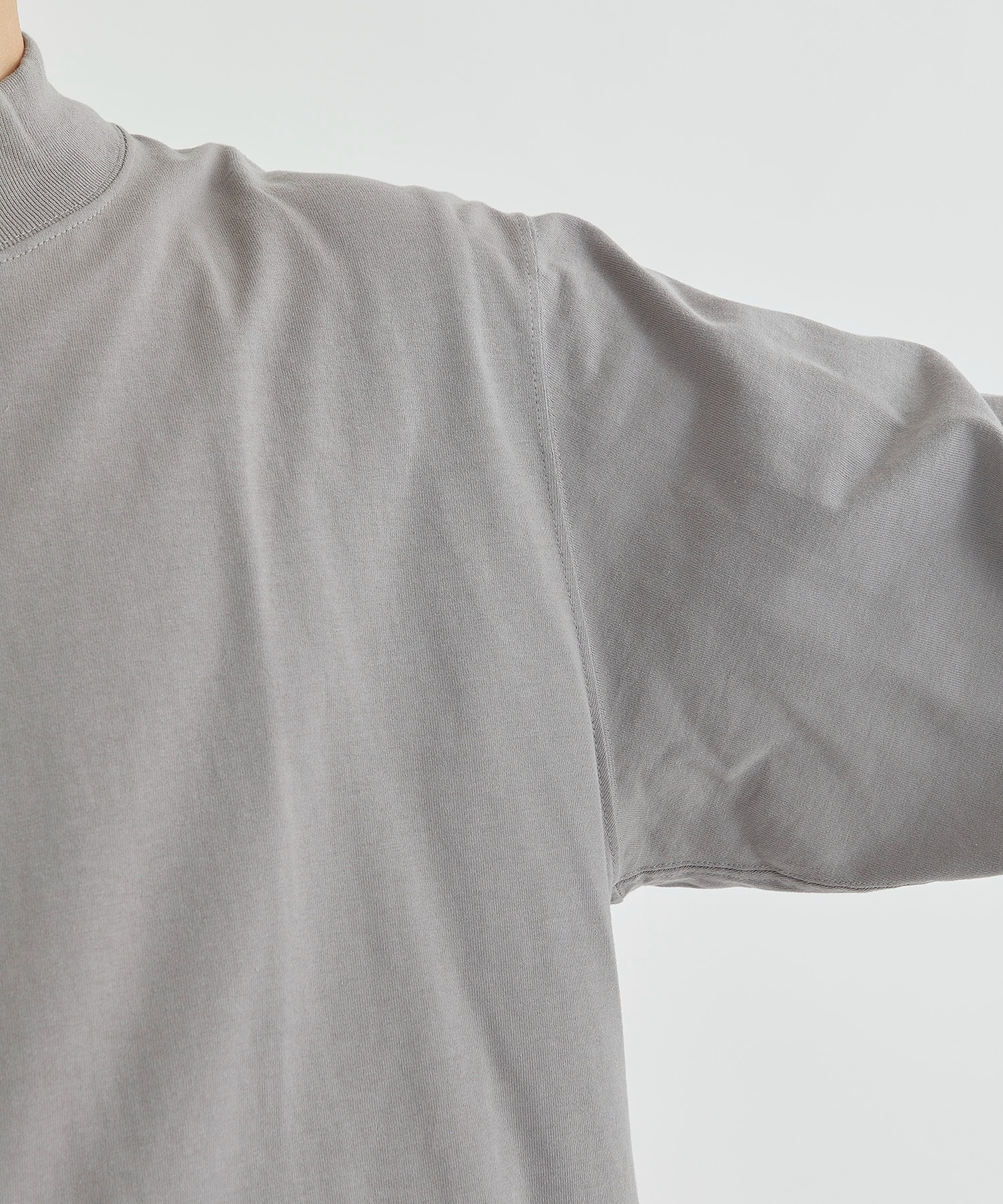#209 MOCK NECK LONG SLEEVE TEE FITFOR