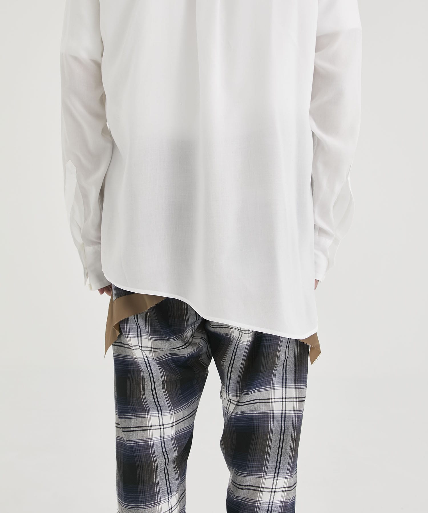 DOUBLE COLLAR SHIRT(S WHITE): sulvam: MEN｜THE TOKYO ONLINE STORE