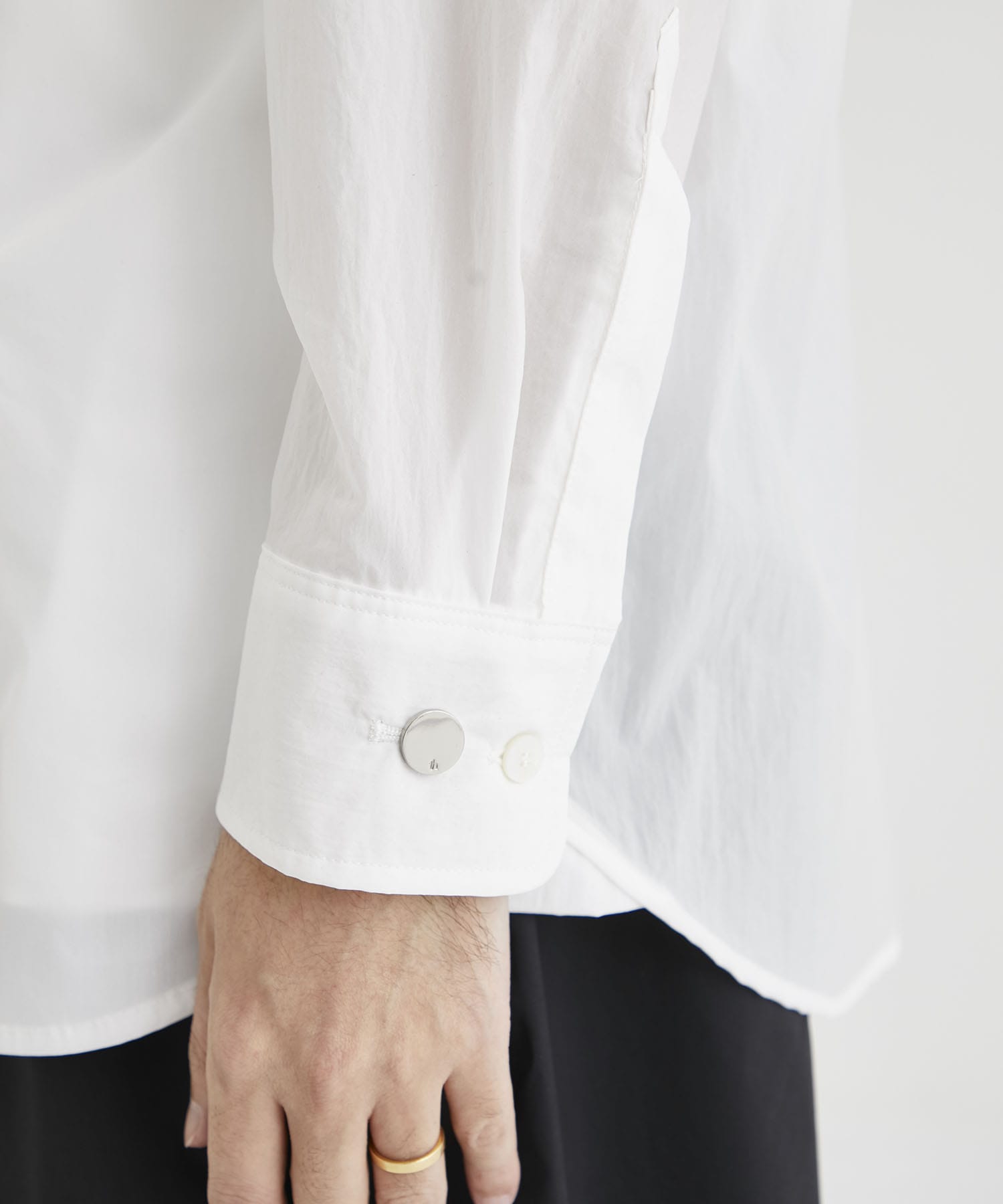 Sports Mixed Shirt (MID)(1 WHITE): th products: MEN｜THE TOKYO