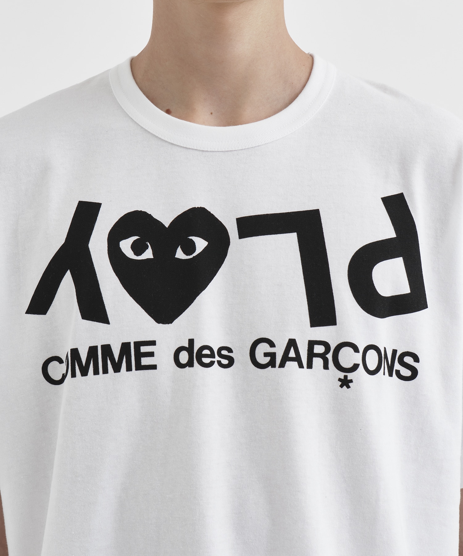 AZ-T068-051 PLAY T-SHIRT PLAY LOGO | PLAY Comme des Garcons