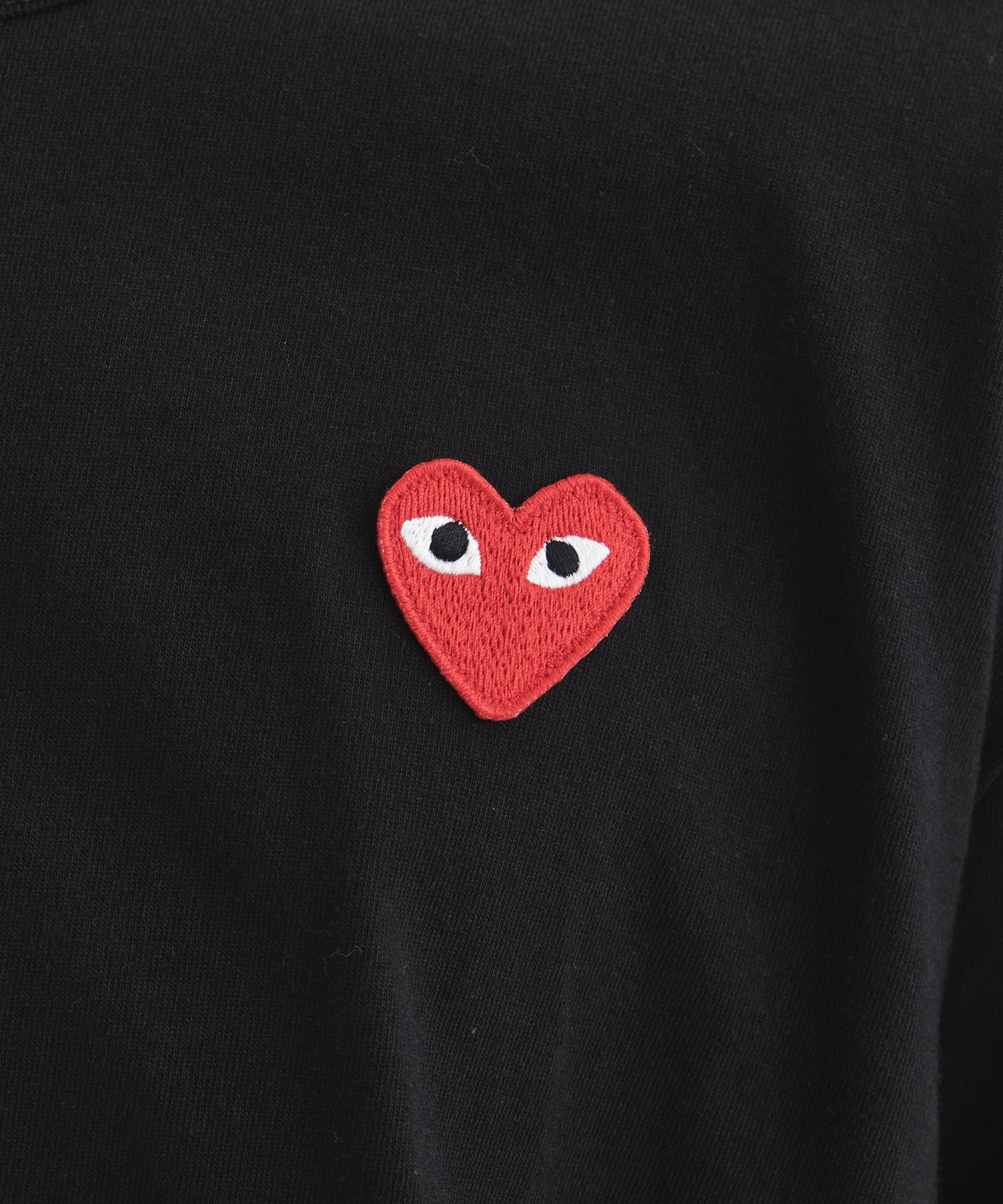 AZ-T118-051 PLAY L/S T-SHIRT RED HEART PLAY COMME des GARCONS