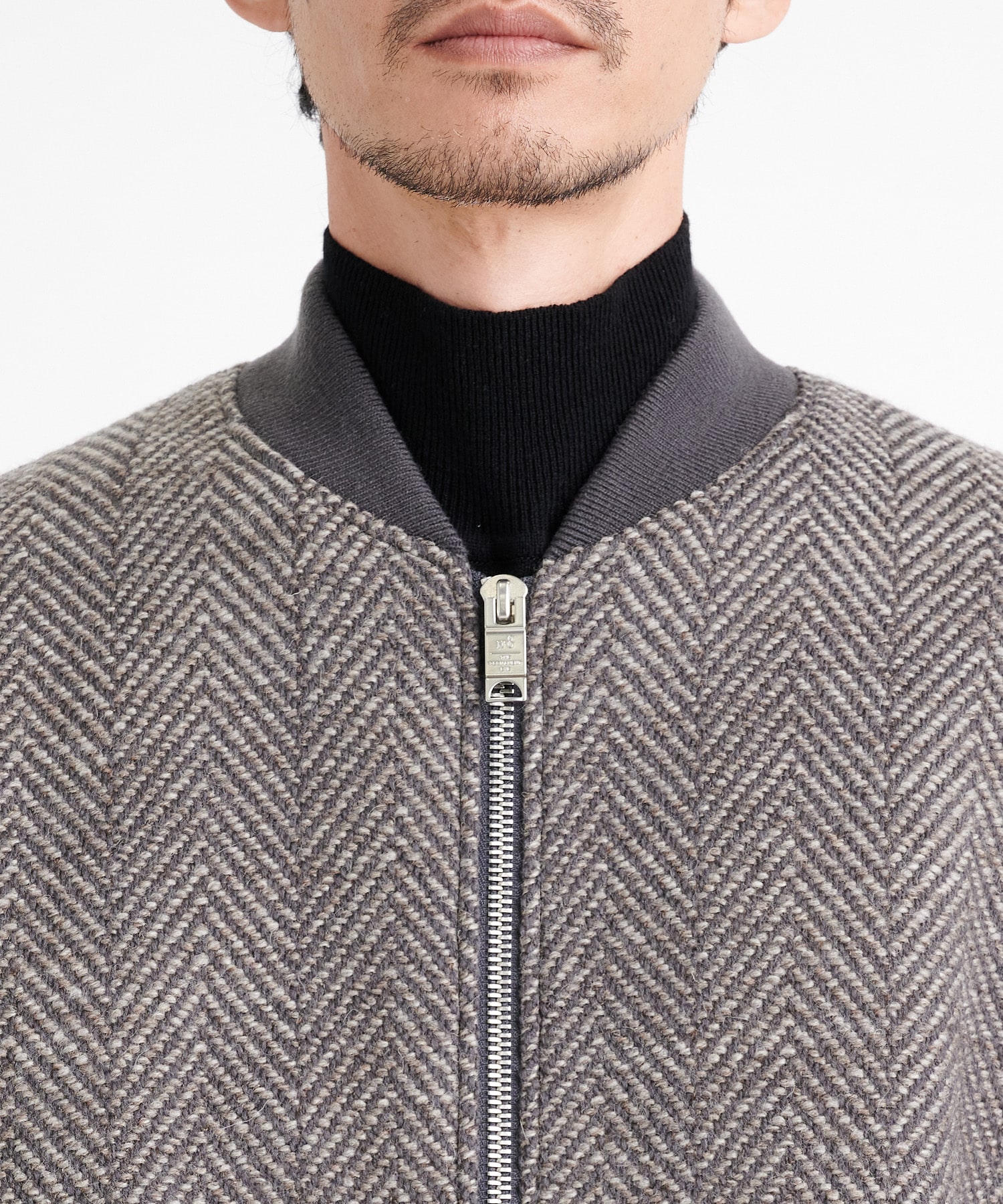 Airy Tweed Cocoon Blouson | THE TOKYO