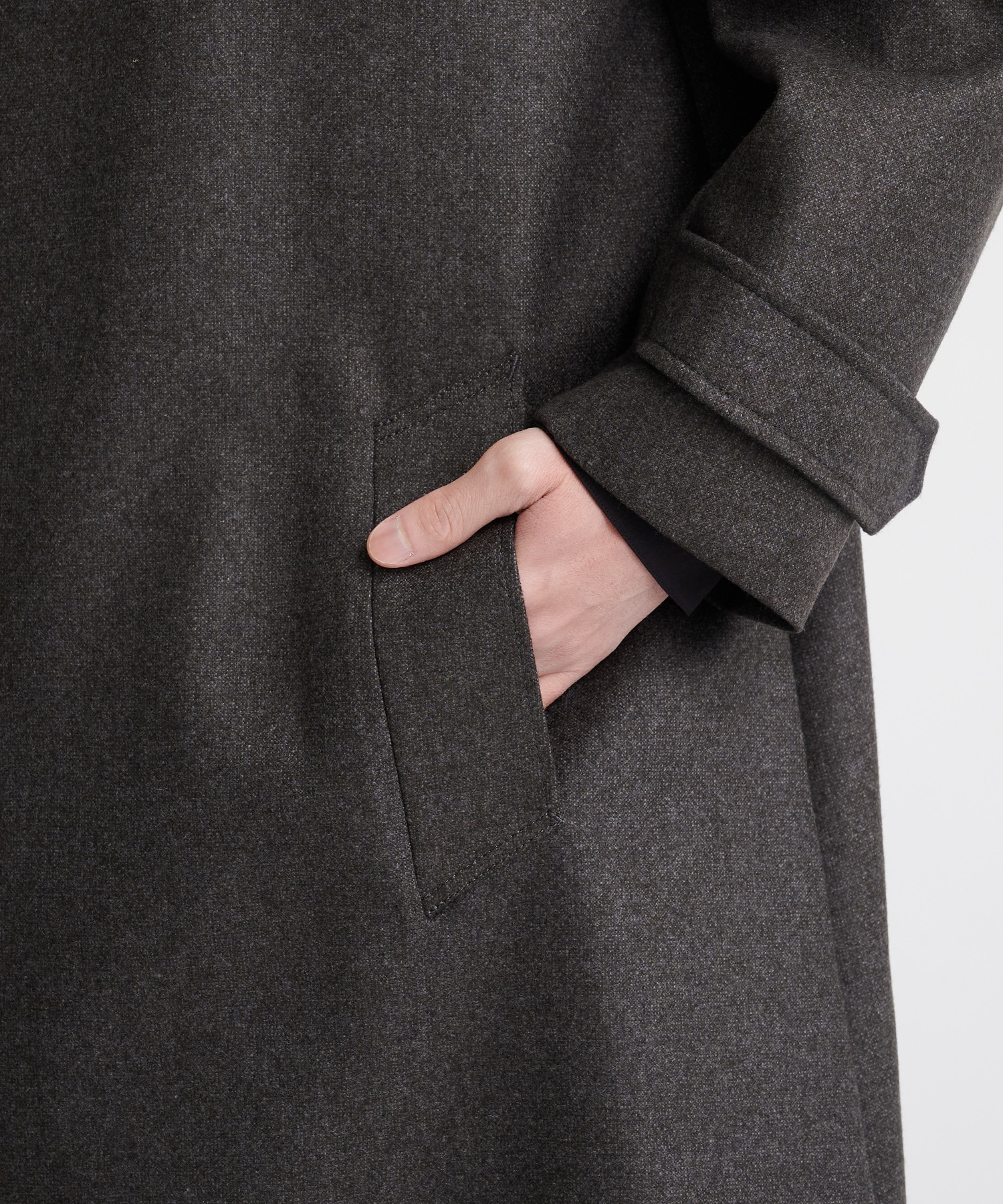 THE BAL COLLAR COAT(46 GREY): THE RERACS: MEN｜THE TOKYO ONLINE STORE