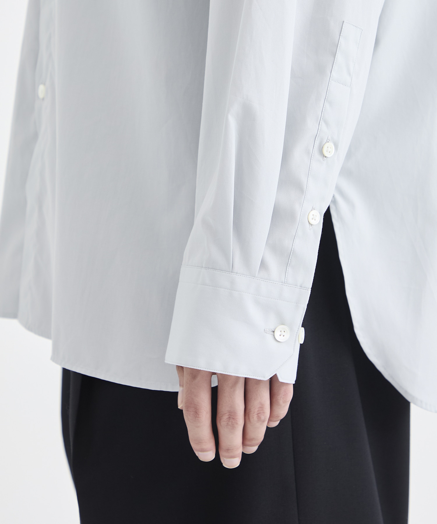 OVERSIZE DOWN PAT SHIRT ssstein