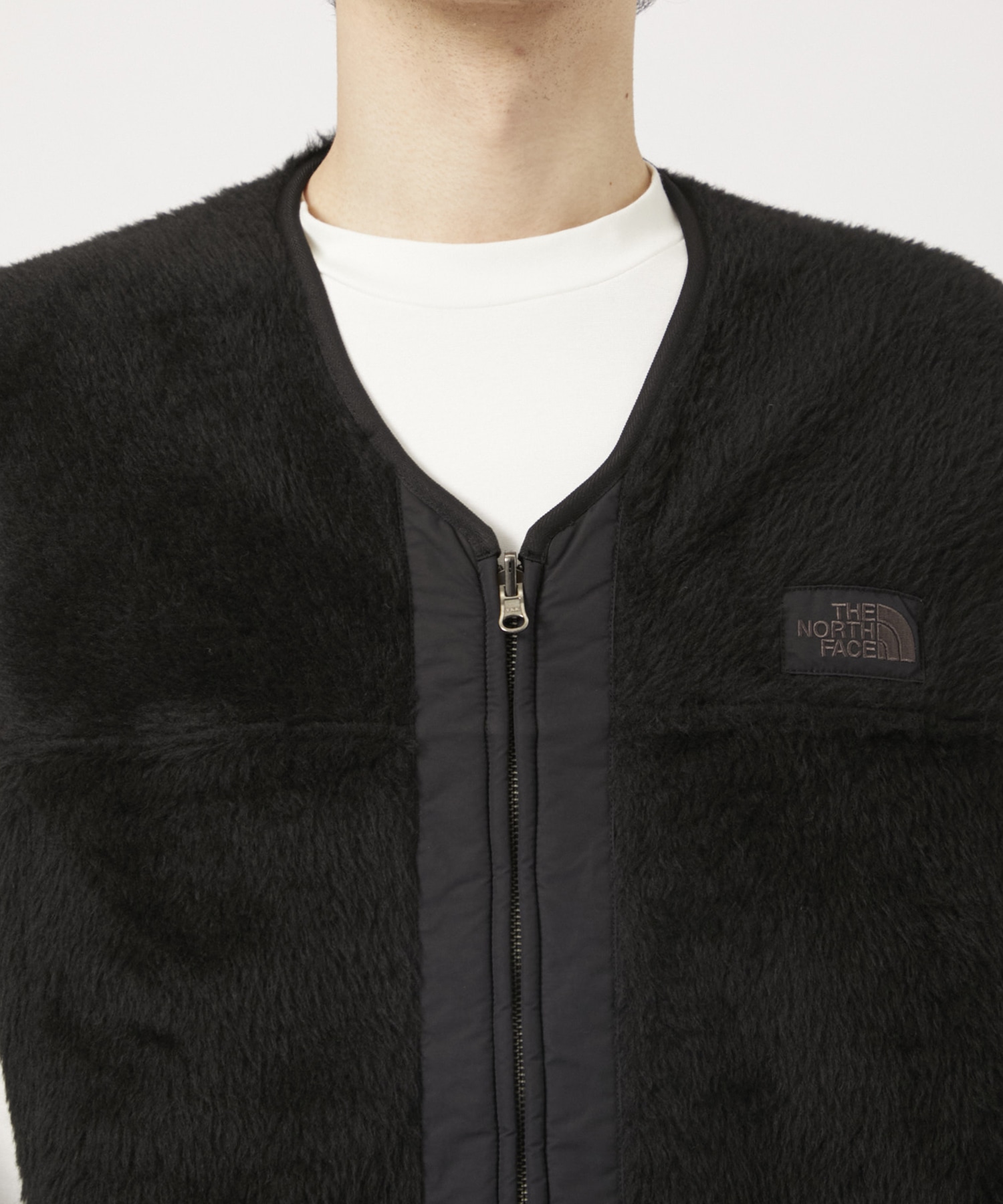 Wool Fleece Field Vest THE NORTH FACE PURPLE LABEL