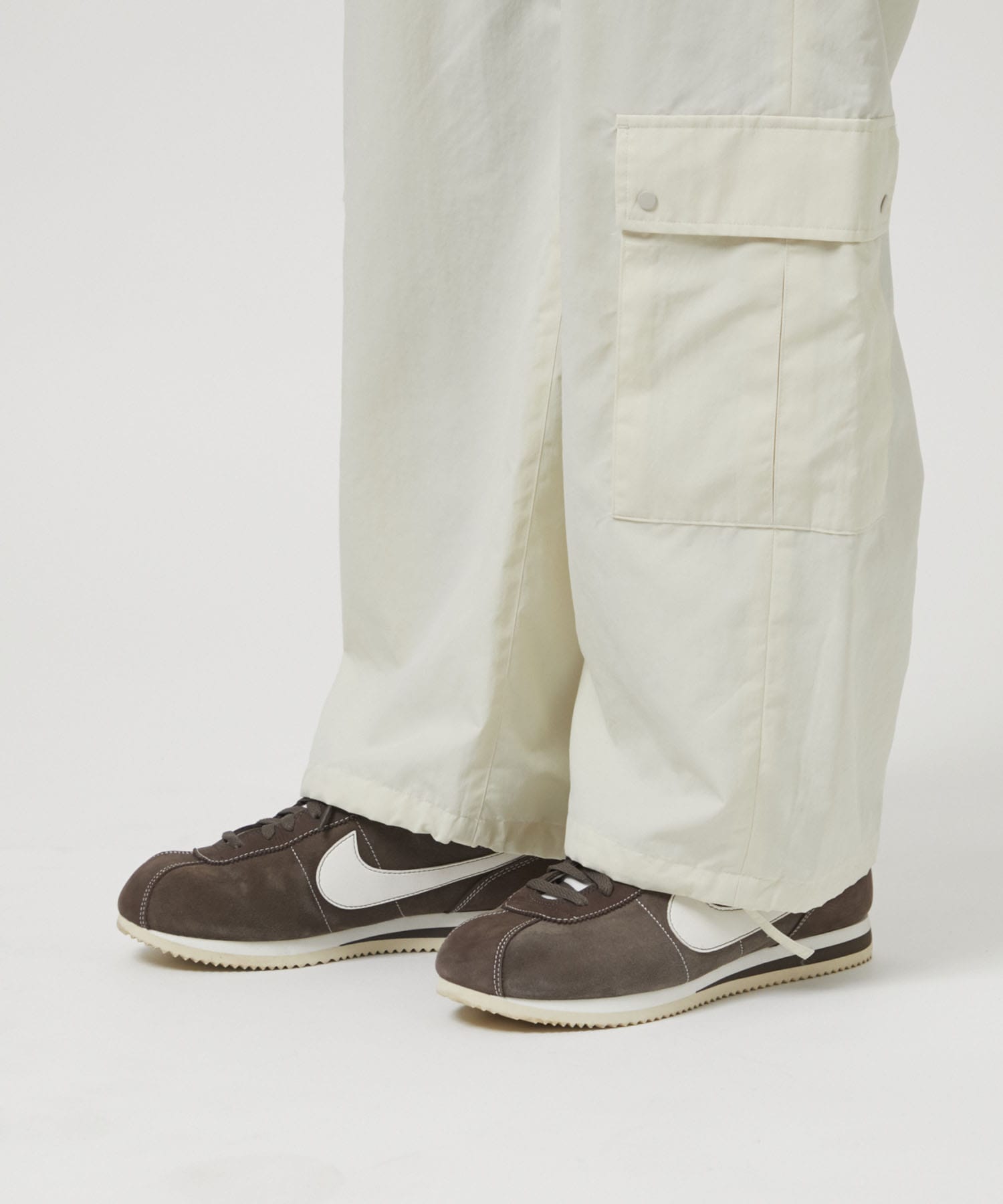 TWO TUCKS WIDE CARGO PANTS IRENISA