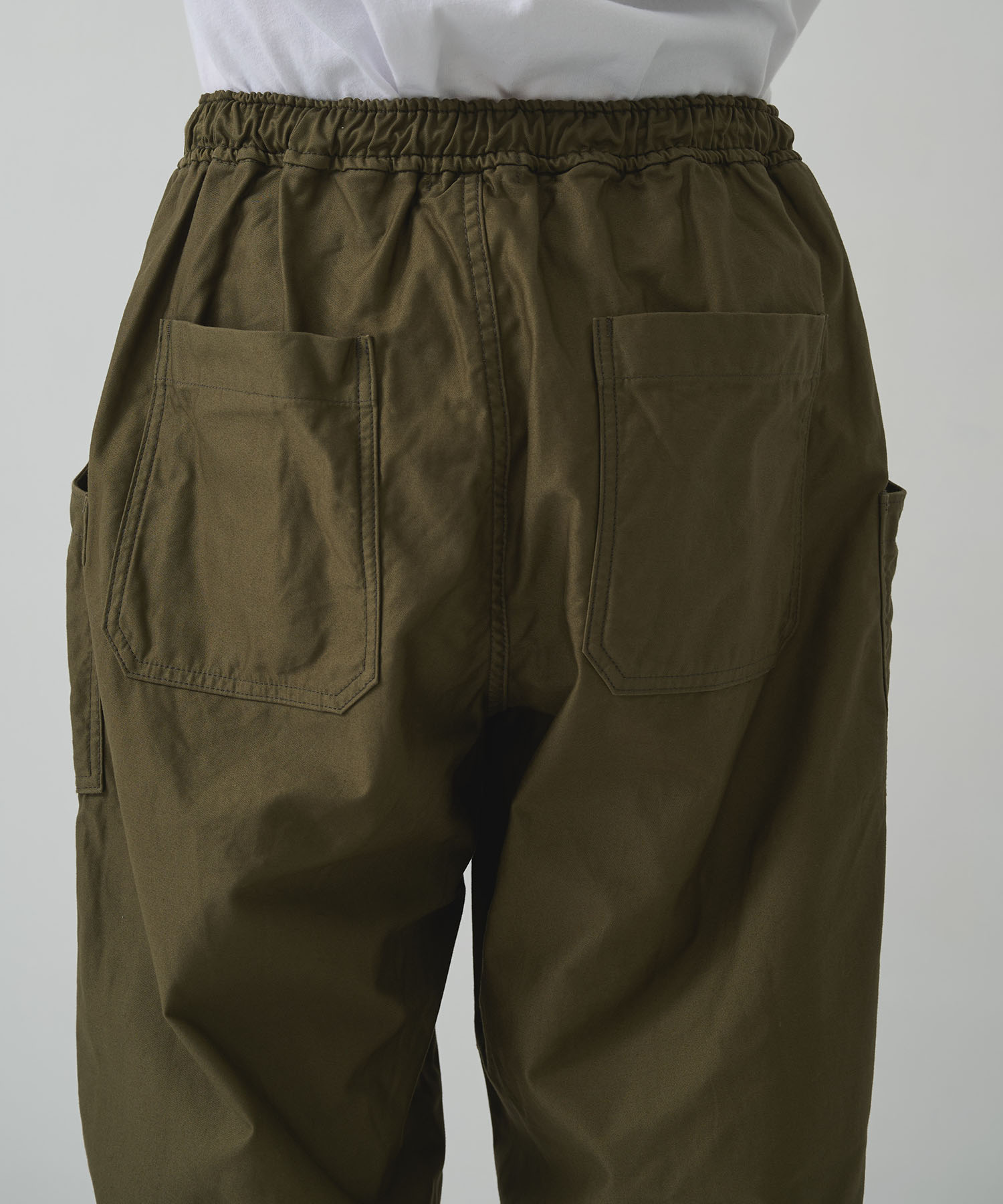 綿バックサテン 製品染 Pants COMME des GARCONS HOMME