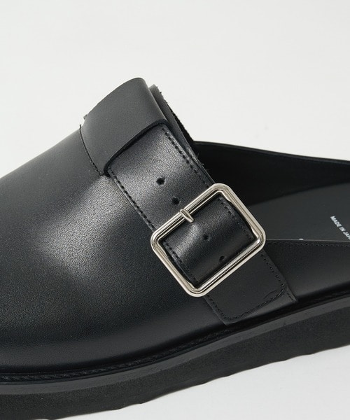 LEATHER BELT MULE foot the coacher
