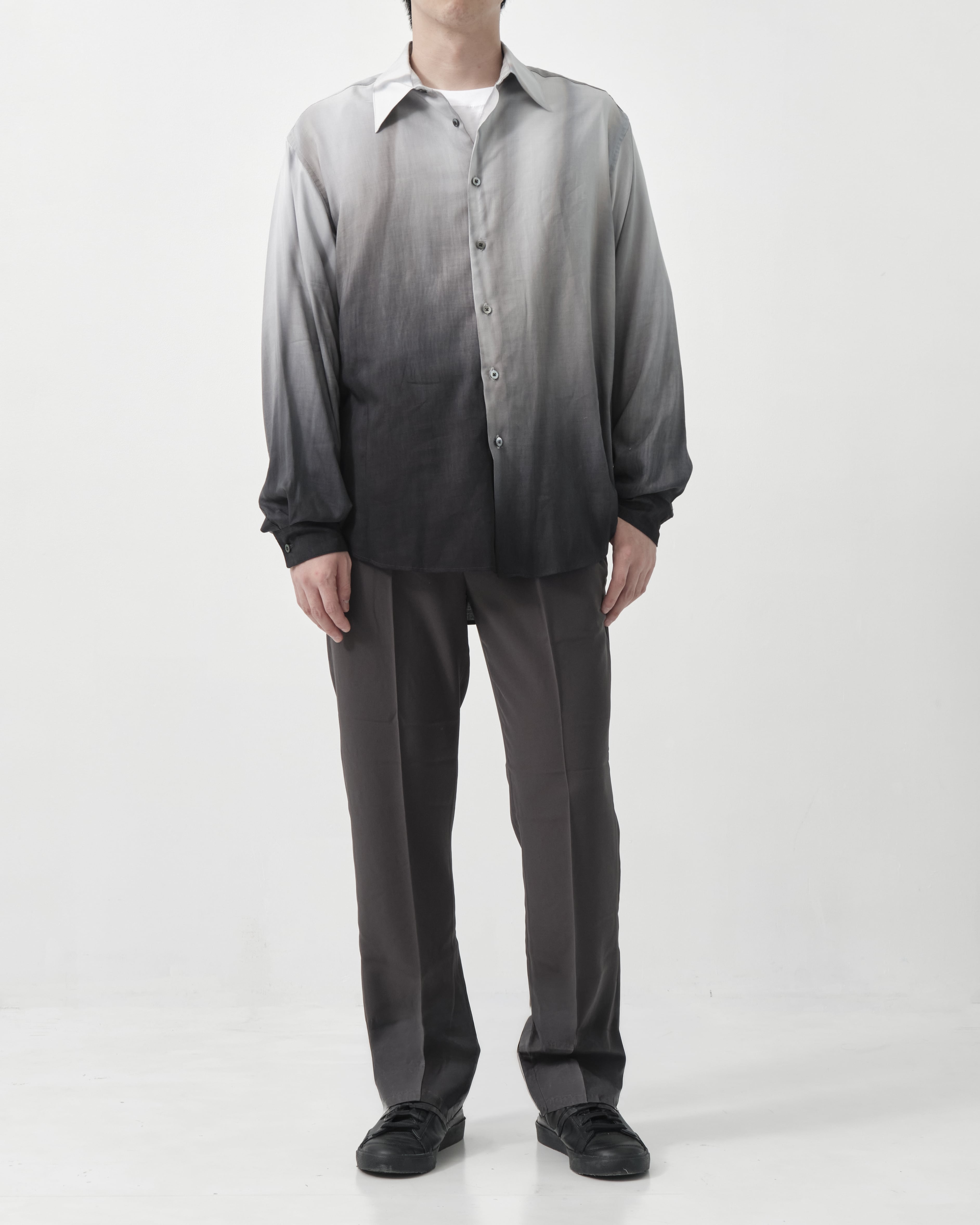 【ヨーク】Hand Painted Lawn Loose Fit Shirt YOKE