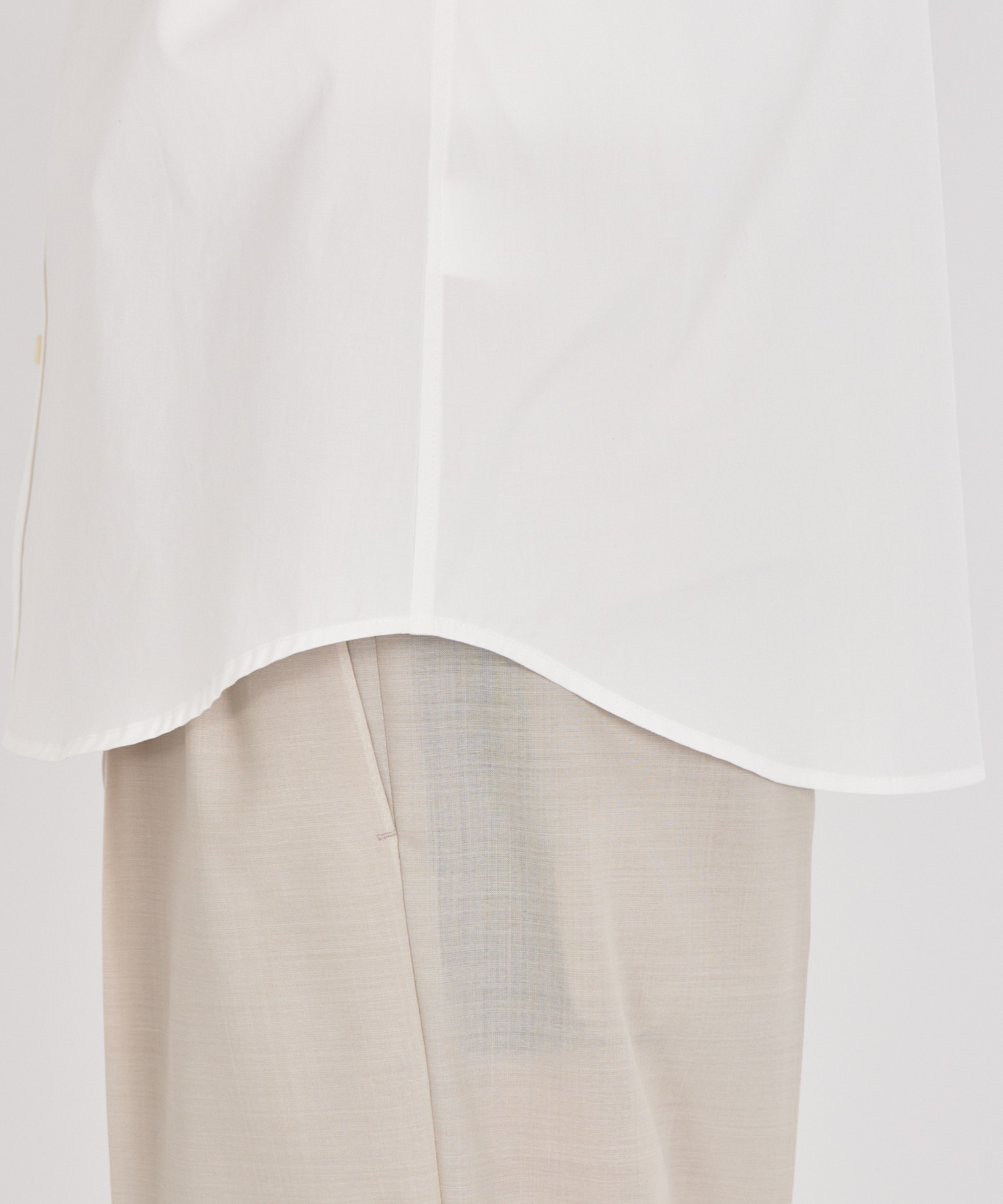 【イレニサ】REGULAR COLLAR SHORT-SLEEVED SHIRT IRENISA