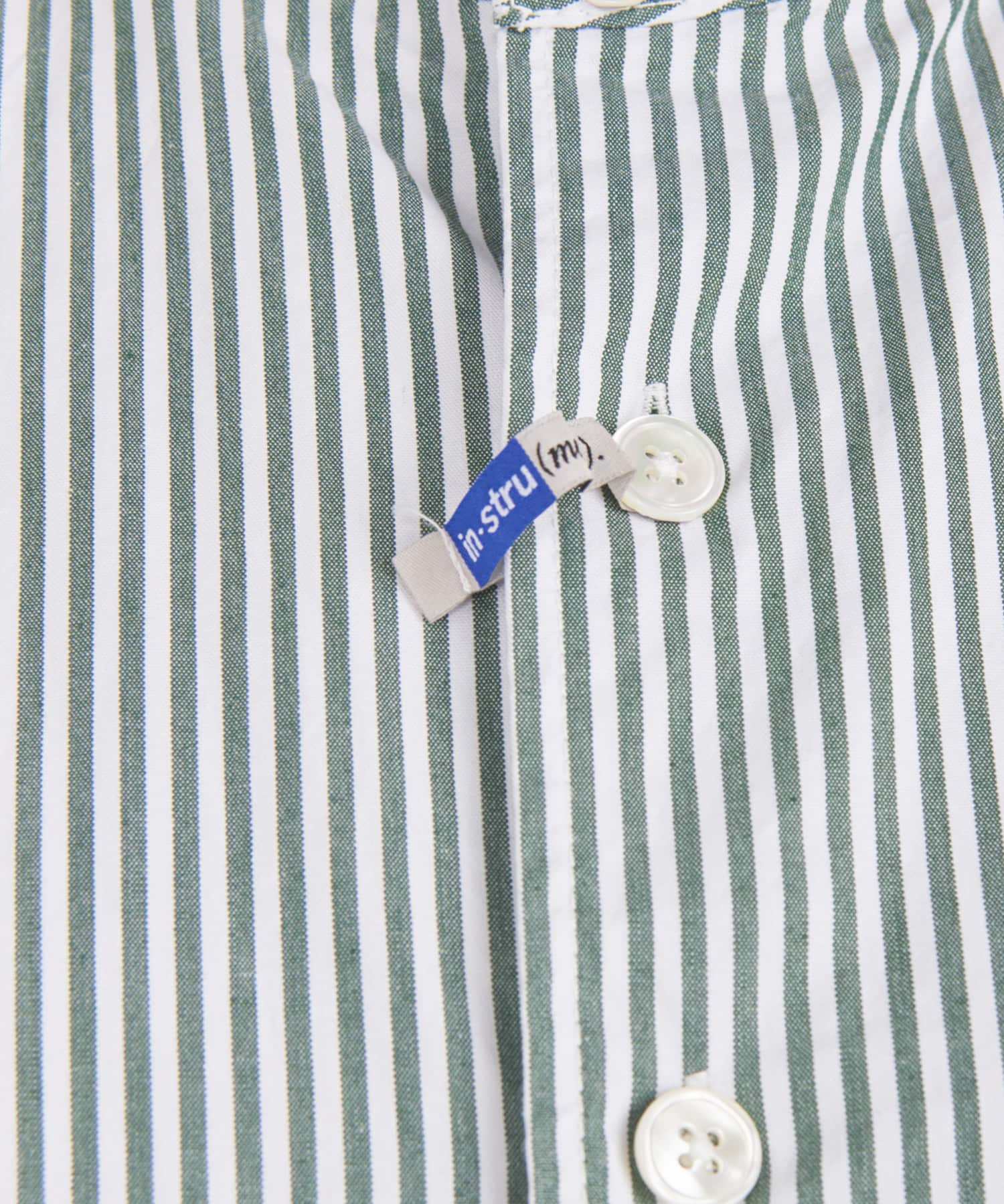 HIGH DENSITY OX STAND COLLAR SS SHIRTS Maison MIHARA YASUHIRO