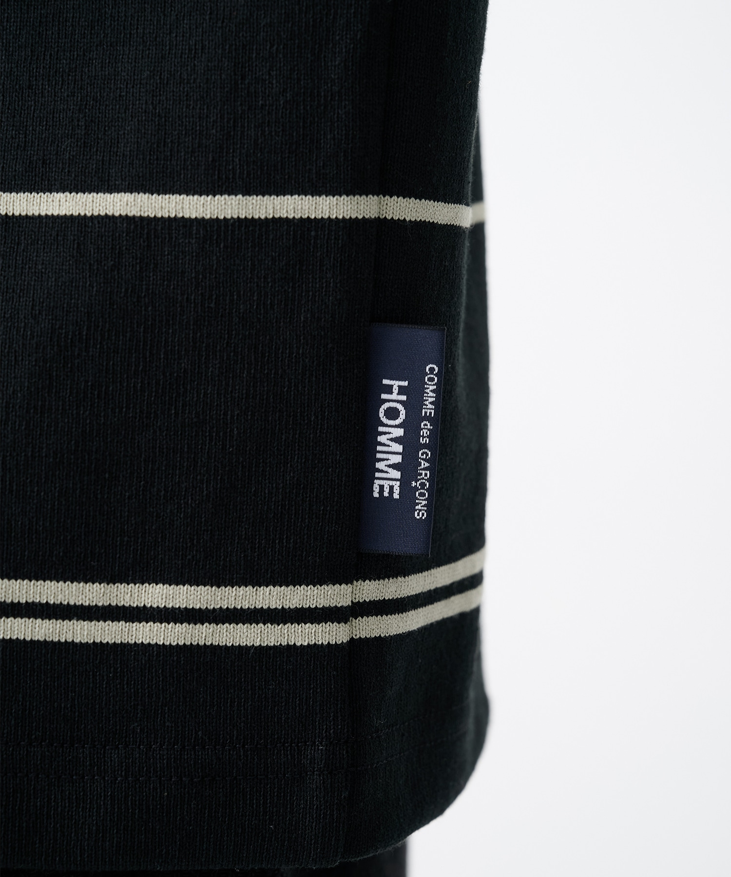 【コムデギャルソンオム】綿度詰天竺ボーダー S/S Tee COMME des GARCONS HOMME