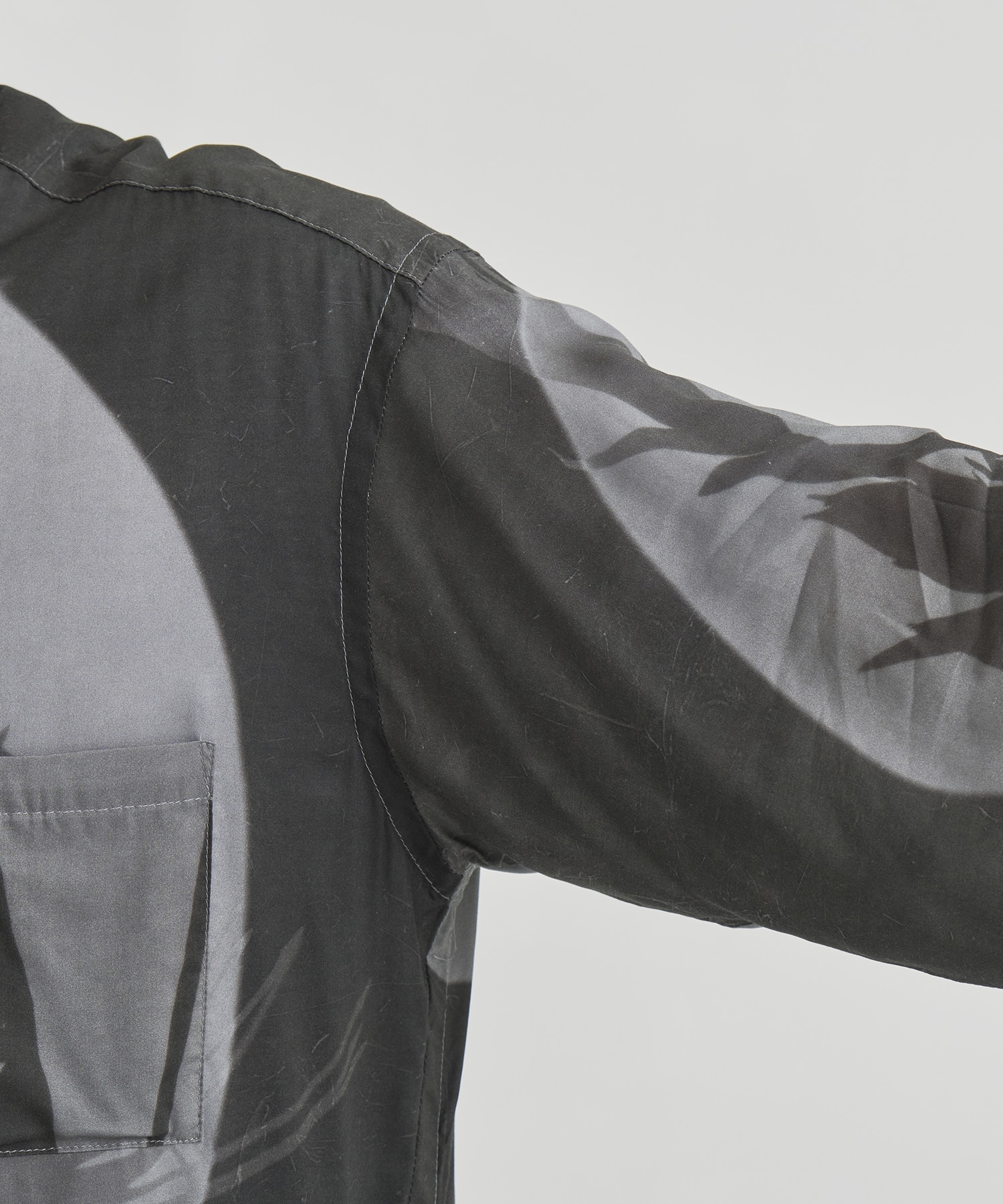 Photogram Printed Rayon Shirt YOKE