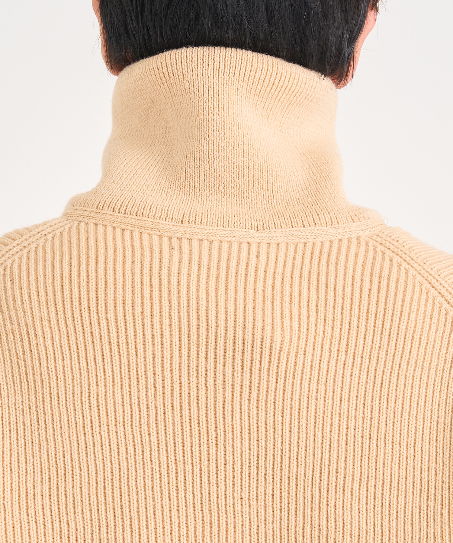 25WCM-N07305 HALF ZIP KNIT kolor
