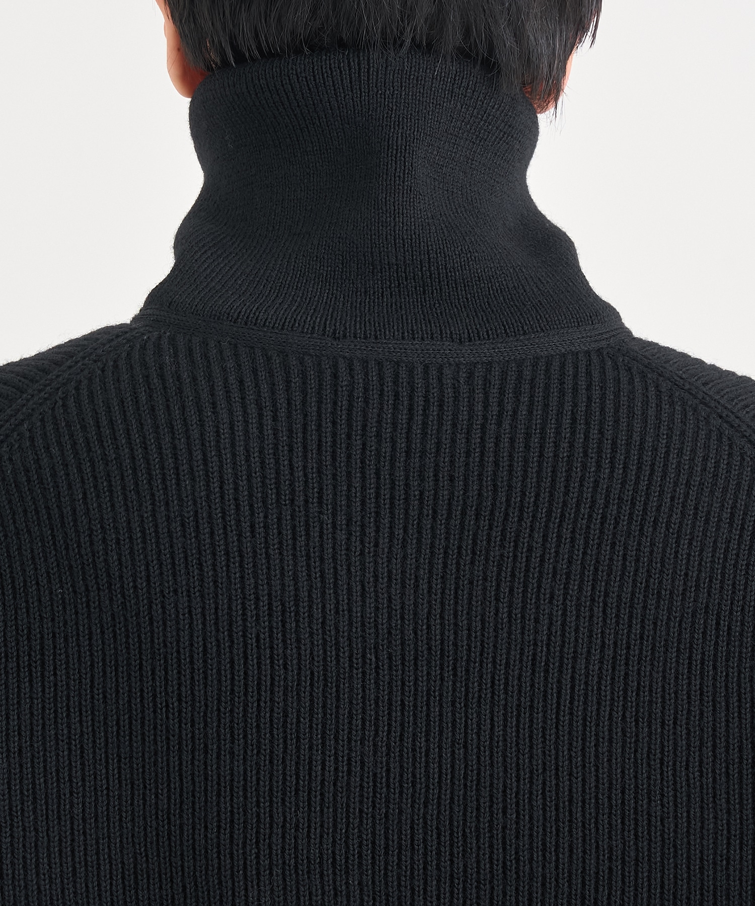 25WCM-N07305 HALF ZIP KNIT kolor