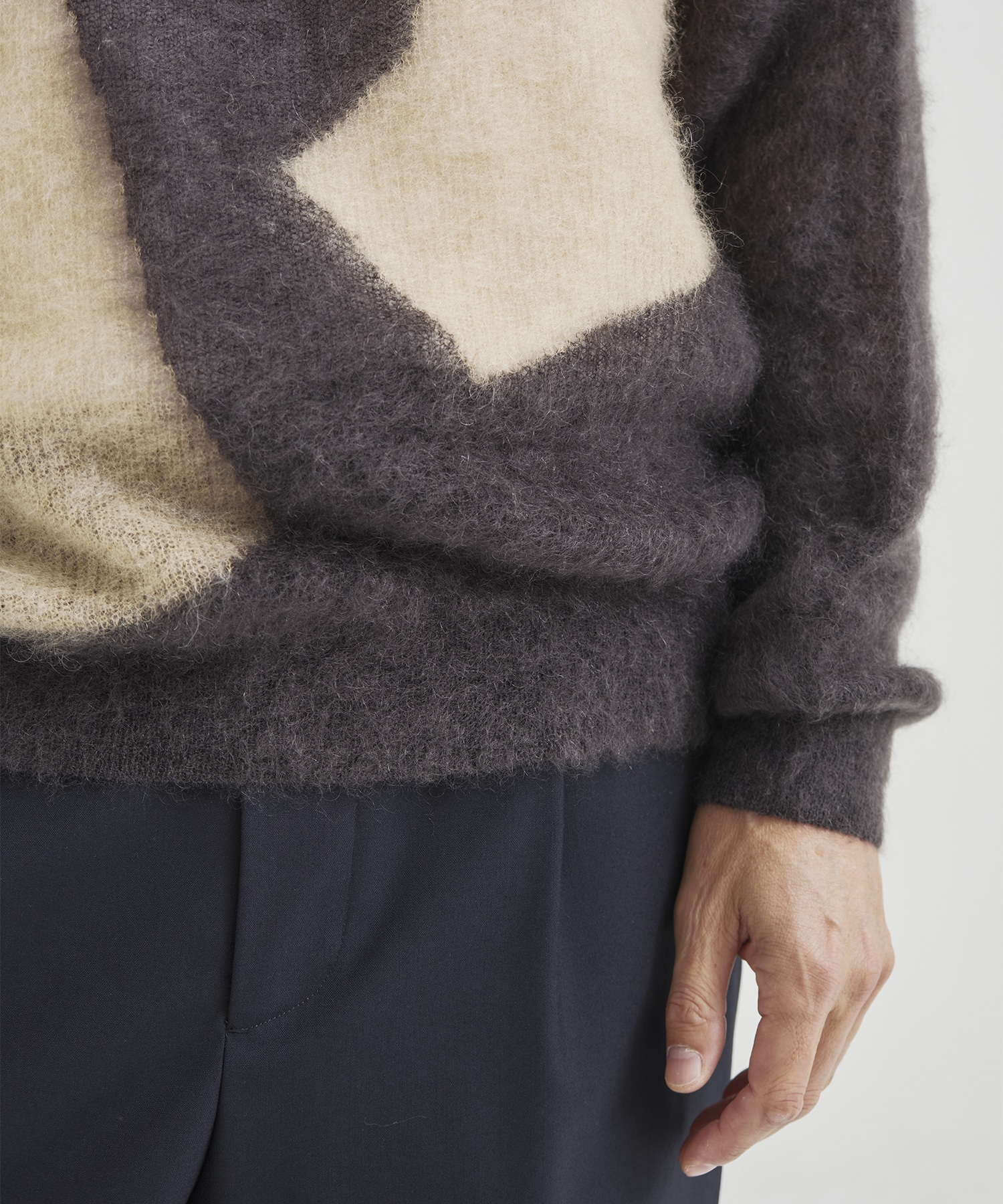 Photogram Intarsia Sweater YOKE