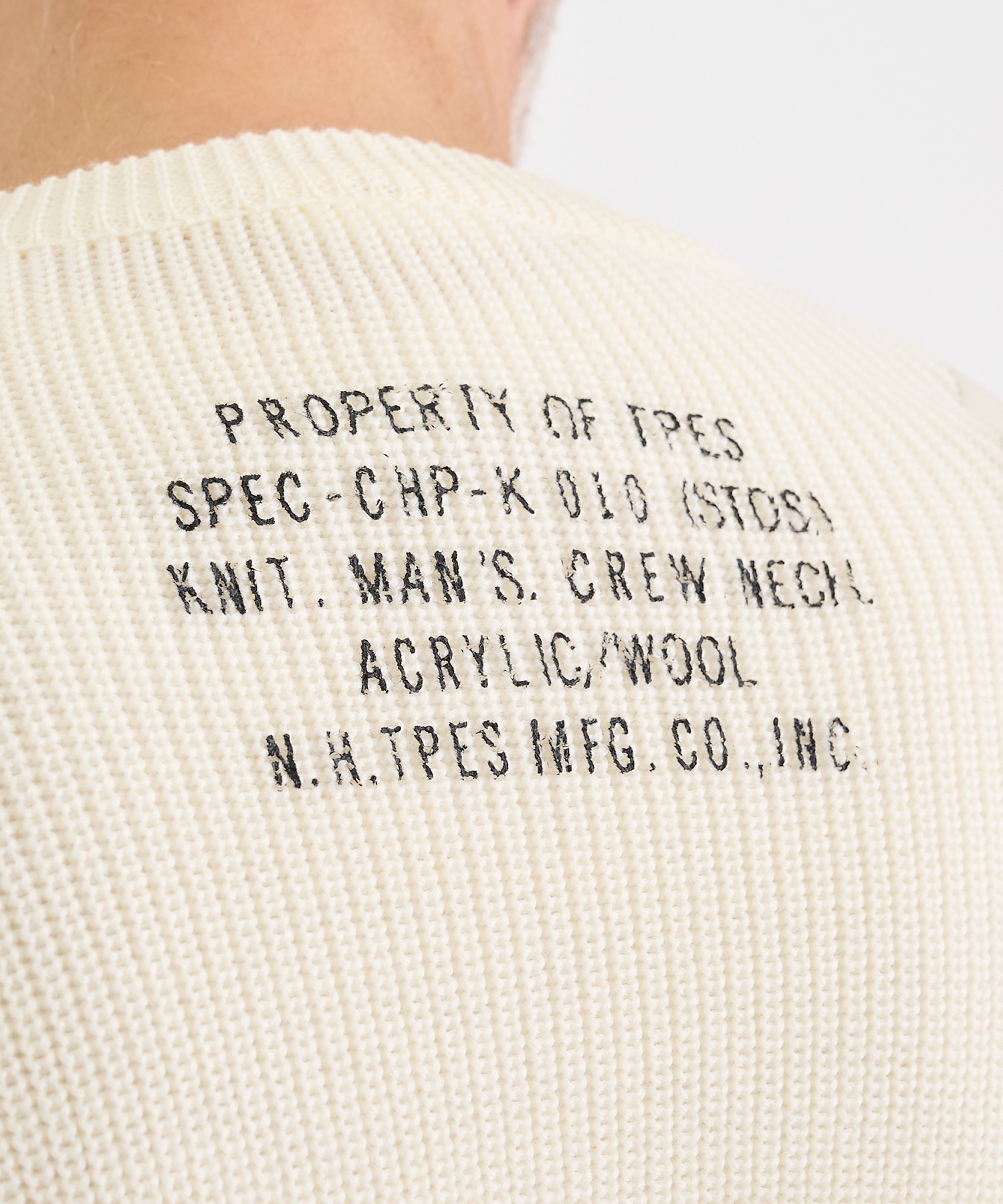 別注TRNG ONLY KNIT PO N.HOOLYWOOD