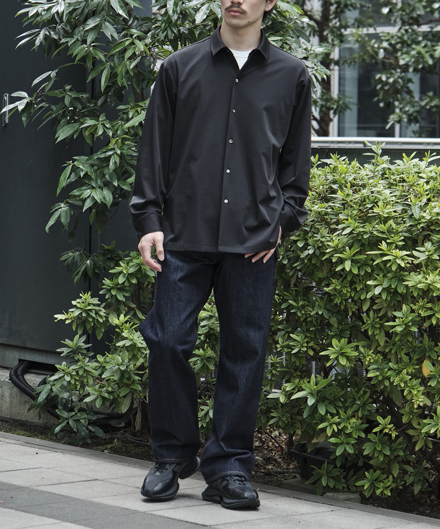 Light Matte Stretch Jersey L/S Shirt THE TOKYO