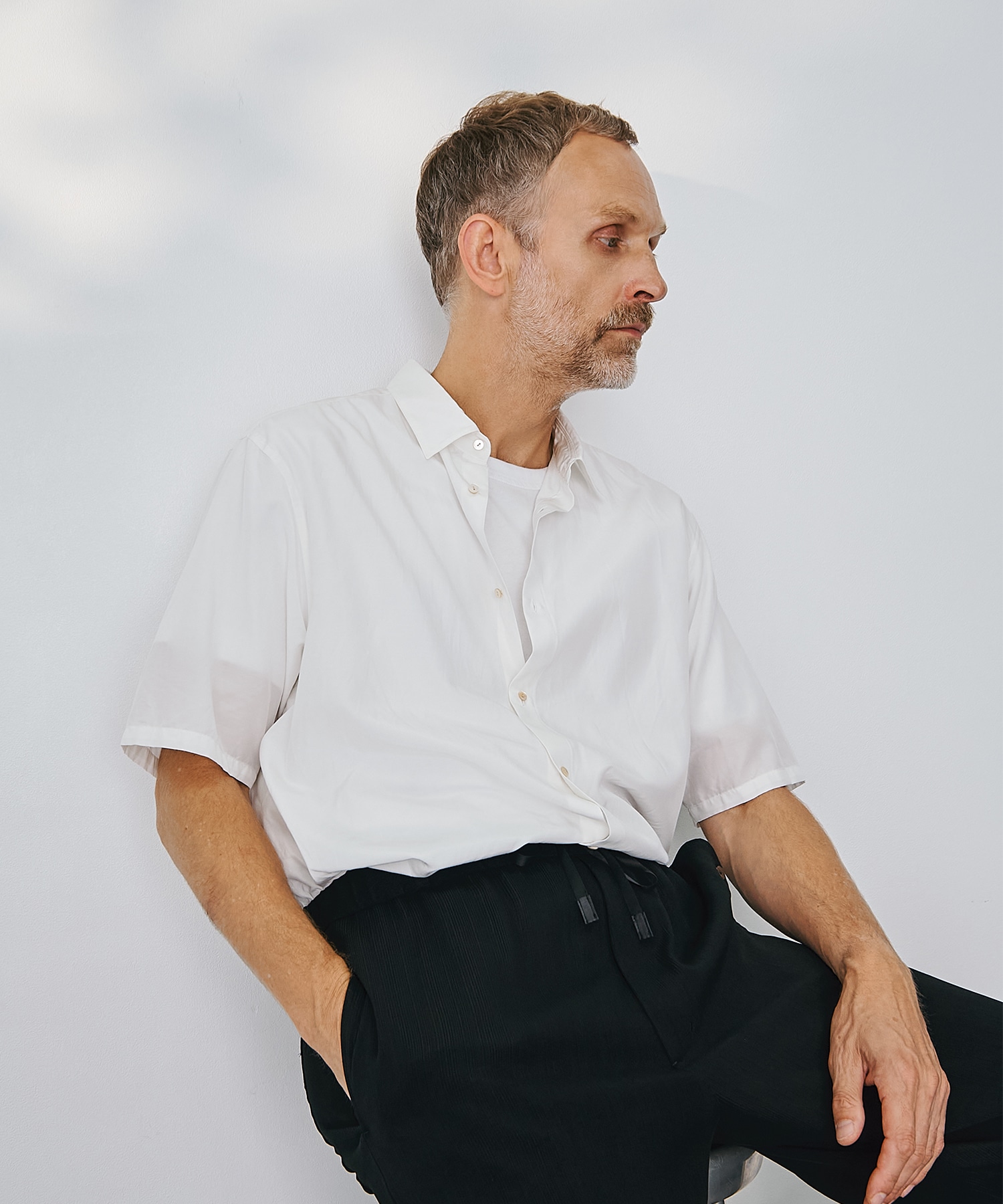 SILK α S/S Shirt SILK α