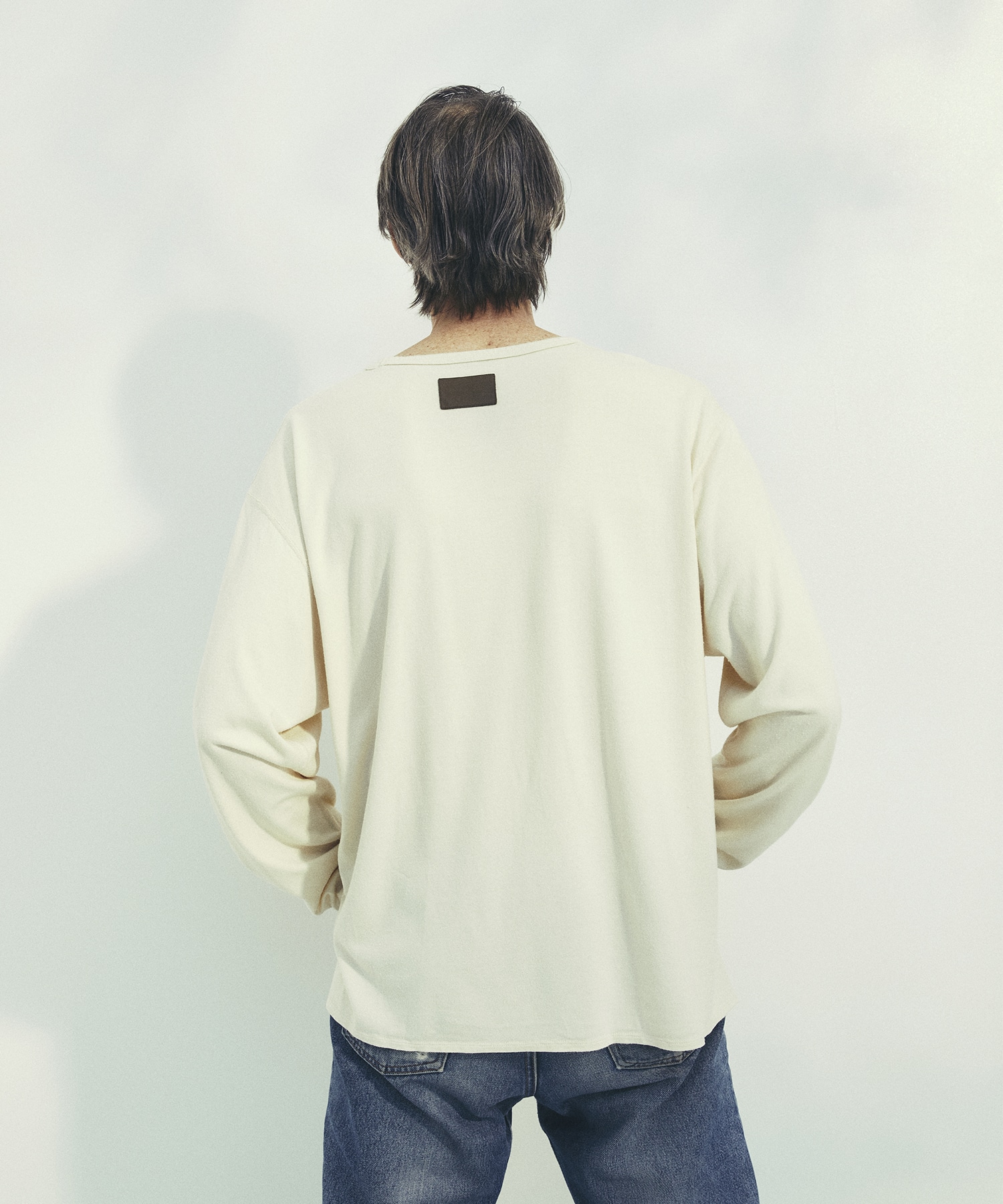 SILK α U-Neck L/S Tee SILK α