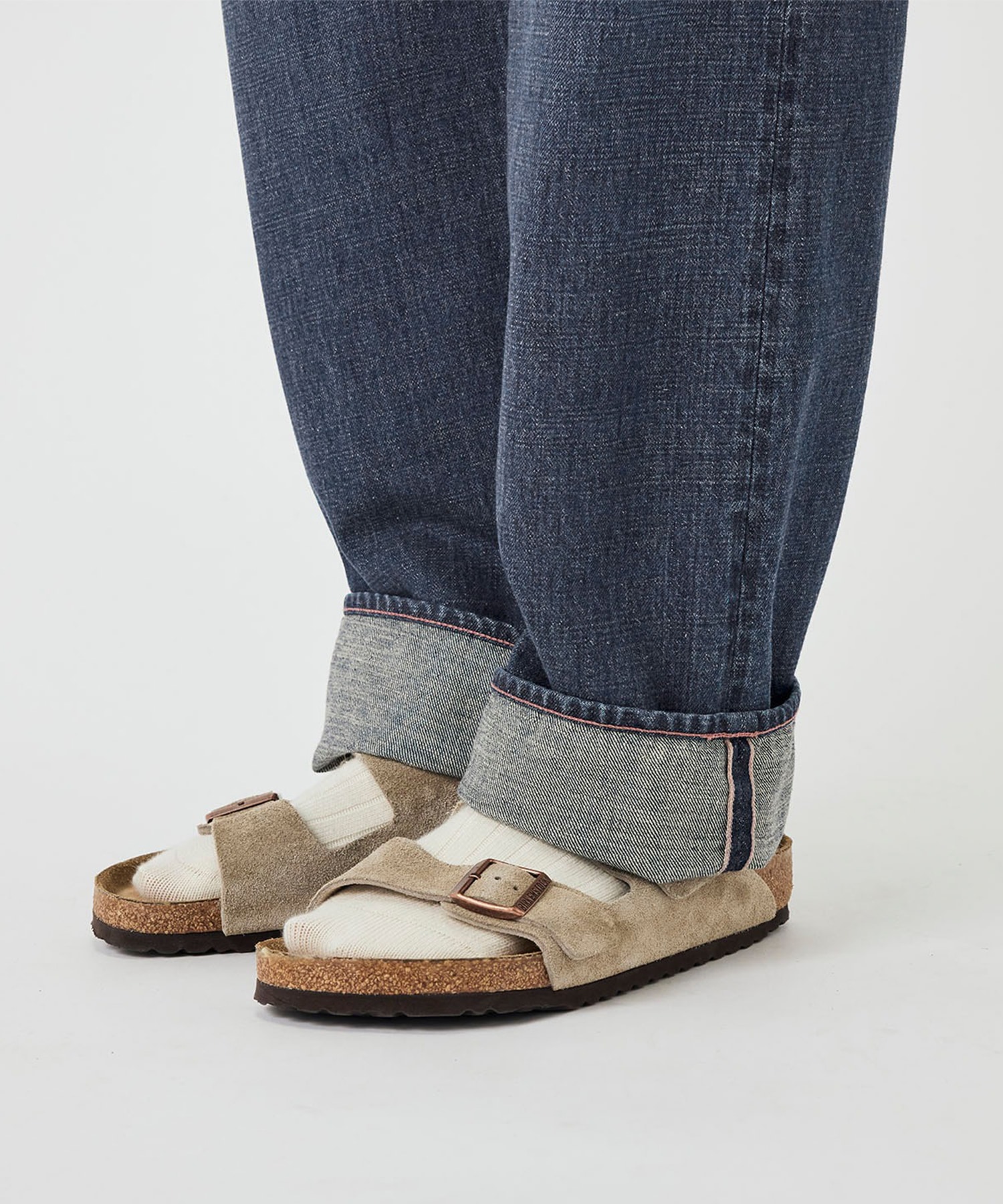 S26FC076 Selvage Denim Straight Pants nanamica