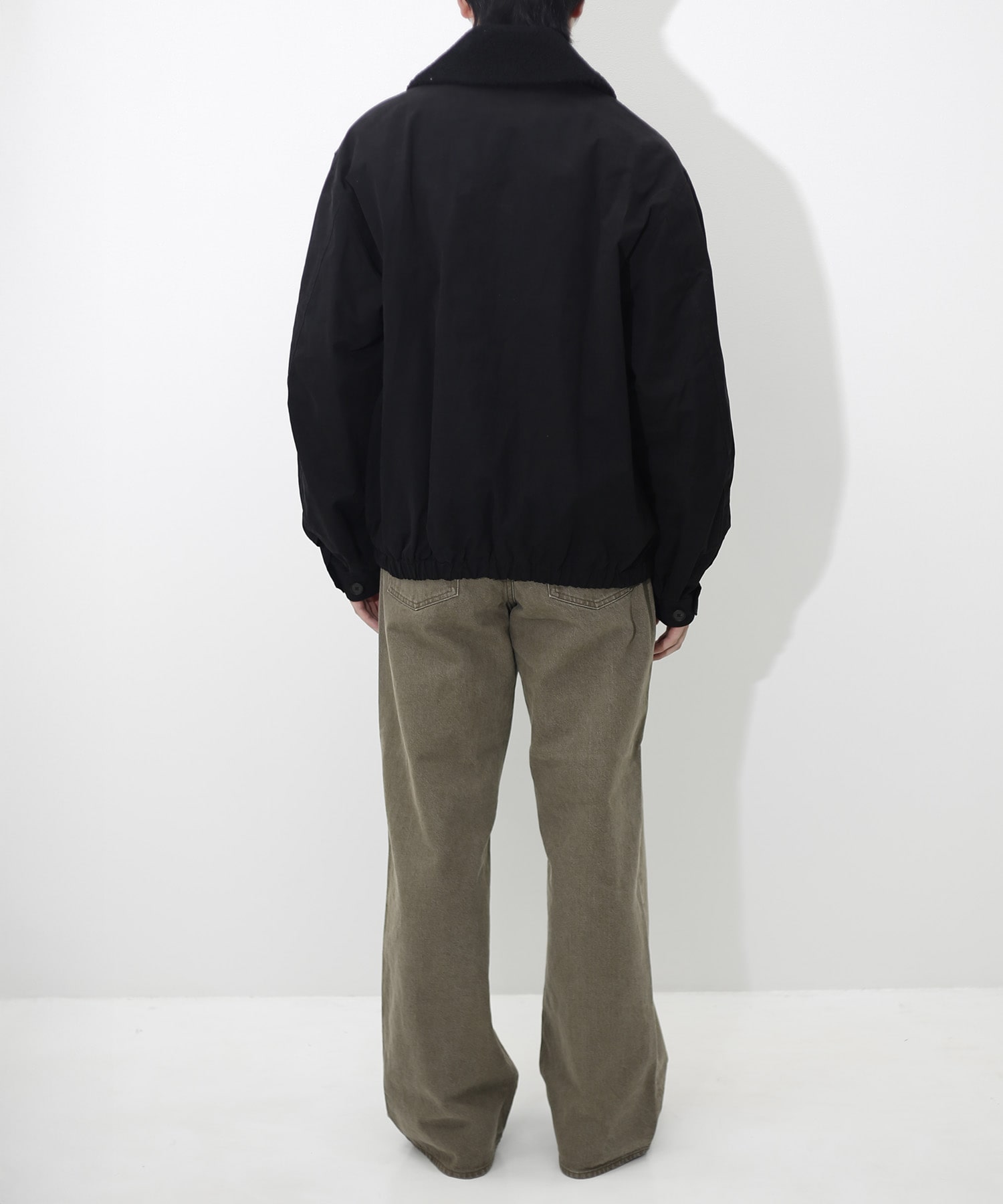 【シュタイン】ST.1576 DETATCHABLE COLLAR RESIN-FINISH COTTON JACKET ssstein