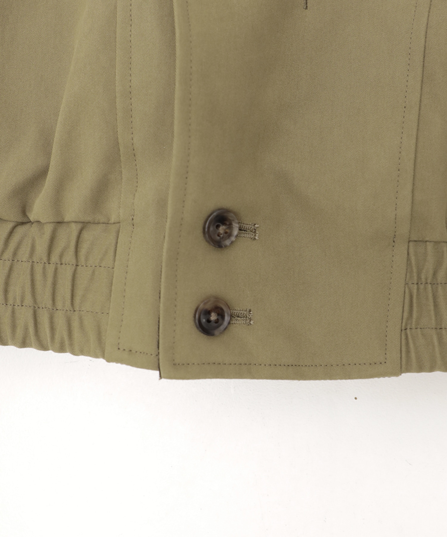 【イレニサ】別注STAND COLLAR ZIP BLOUSON IRENISA