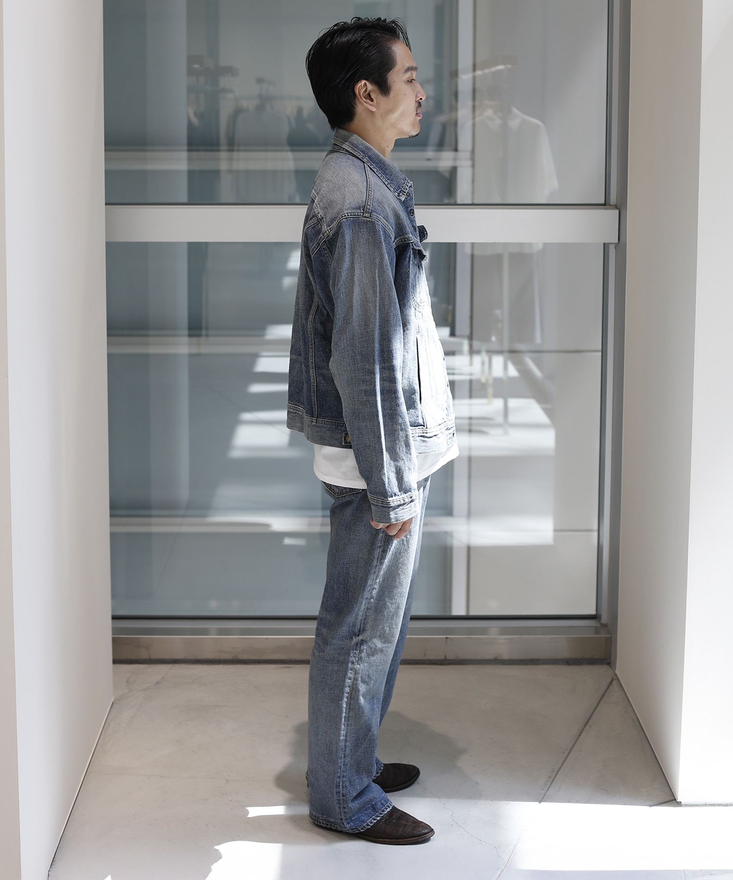 【エヌハリウッド】〈別注〉復刻 ×New Manual Denim Jacket N.HOOLYWOOD