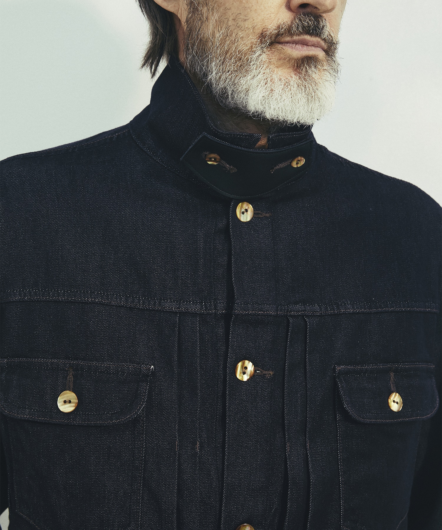 SILK α Denim Jacket SILK α