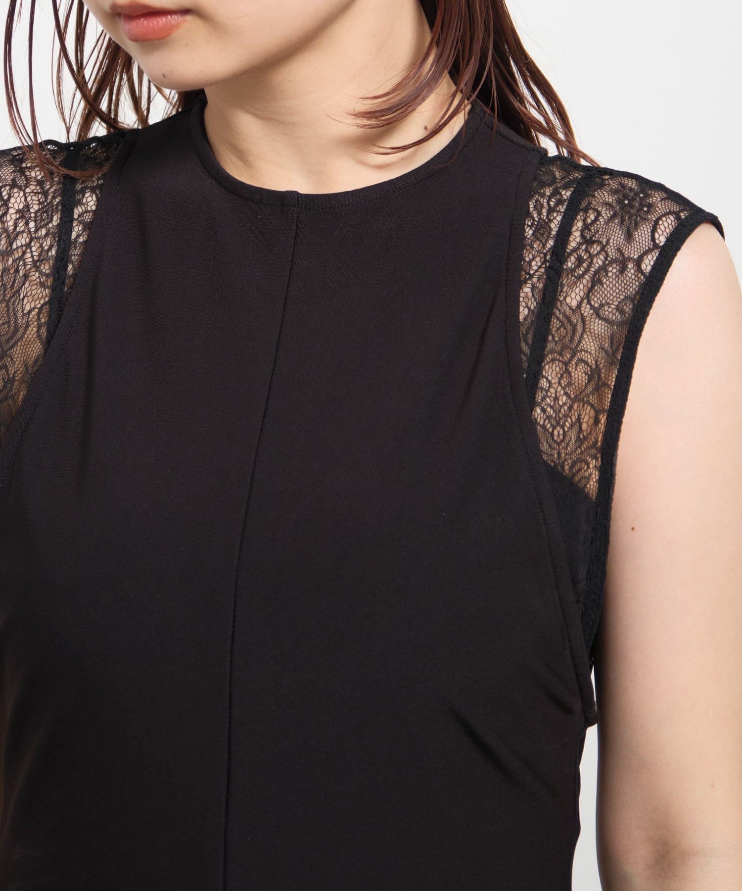 別注 LAYERED TANK DRESS FETICO