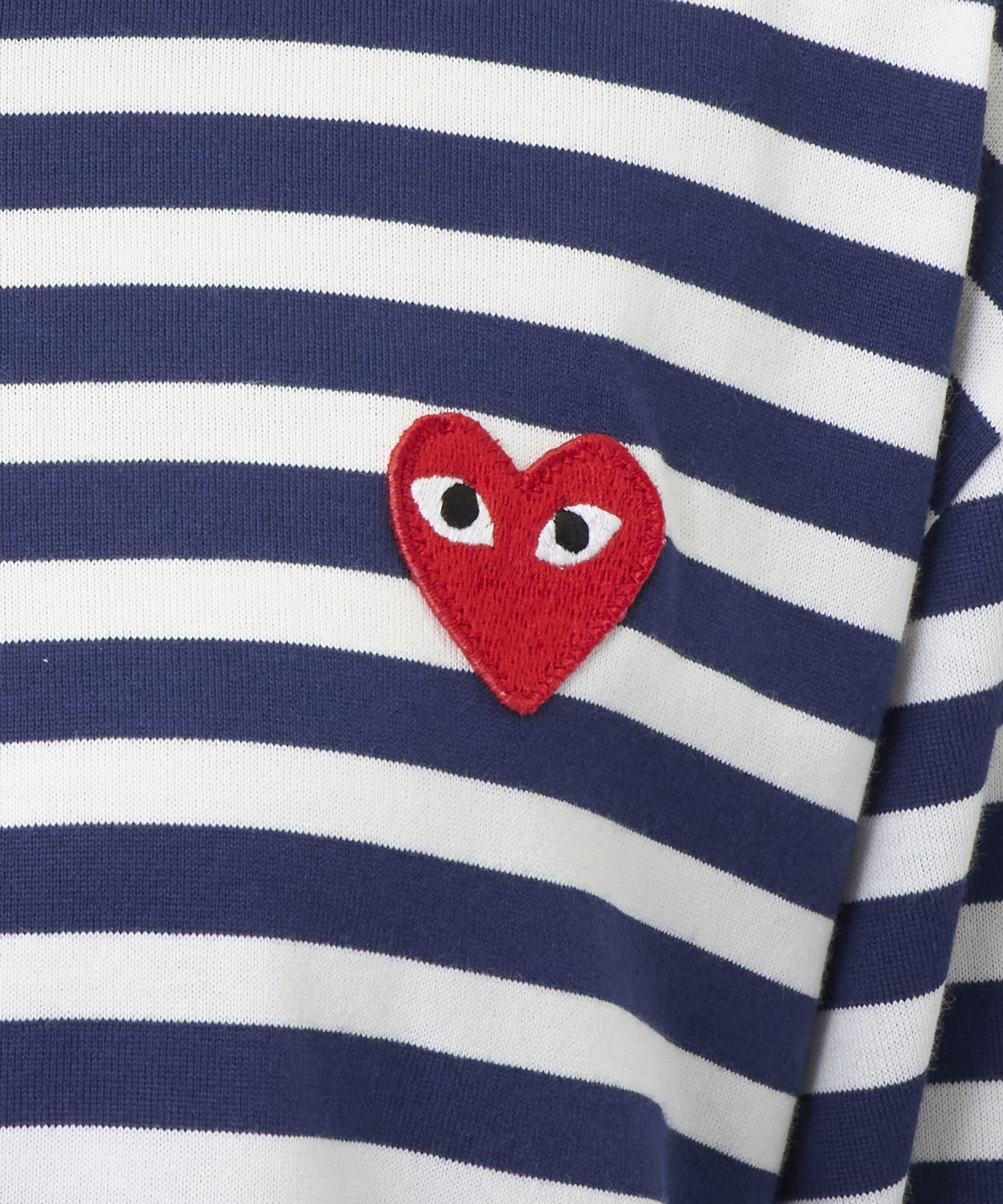 T-SHIRT RED EMBLEM RED HEART PLAY Comme des Garcons